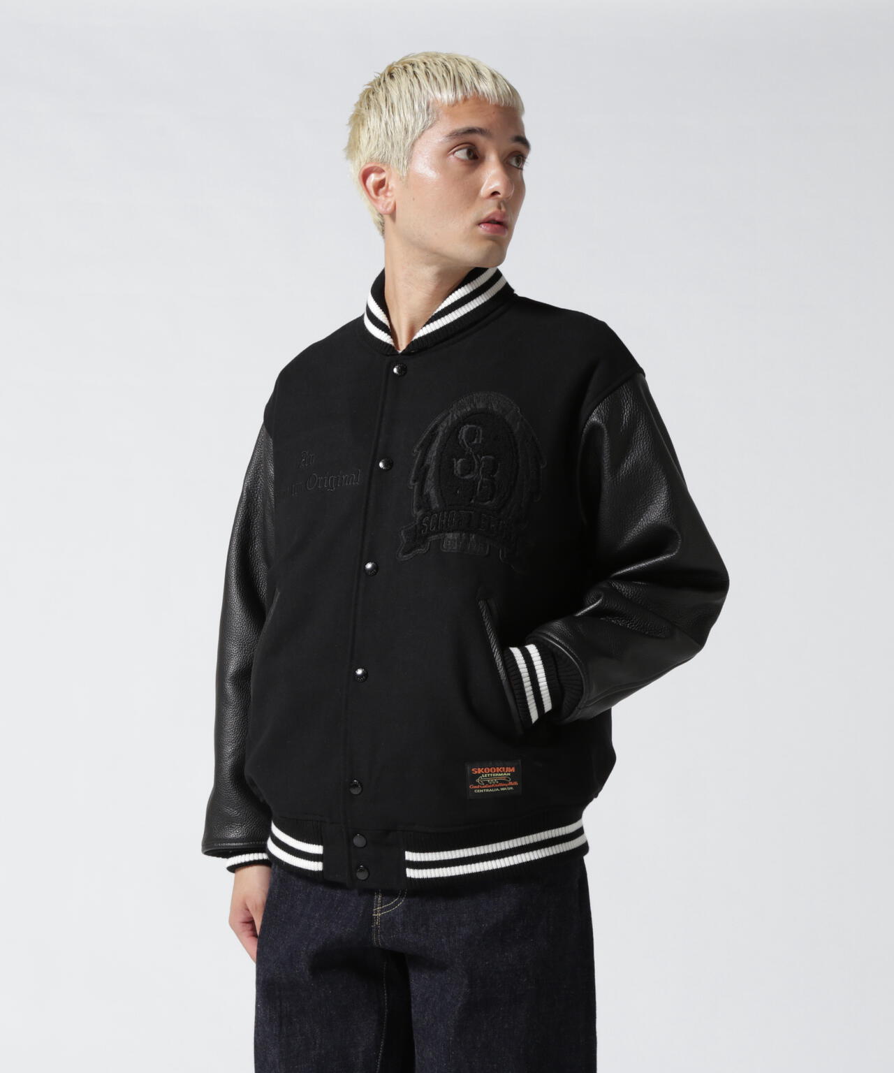 MELTON STADIUM JACKET/メルトンスタジアム ジャケット