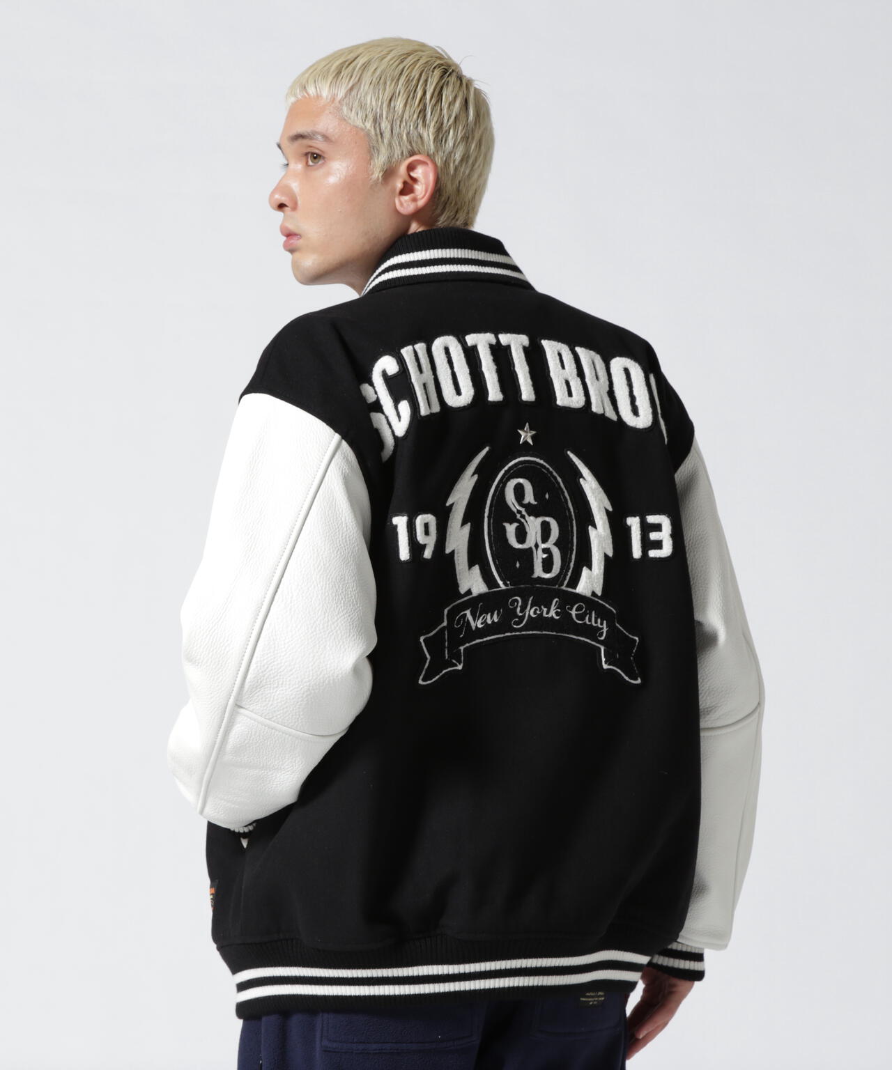 MELTON STADIUM JACKET/メルトンスタジアム ジャケット