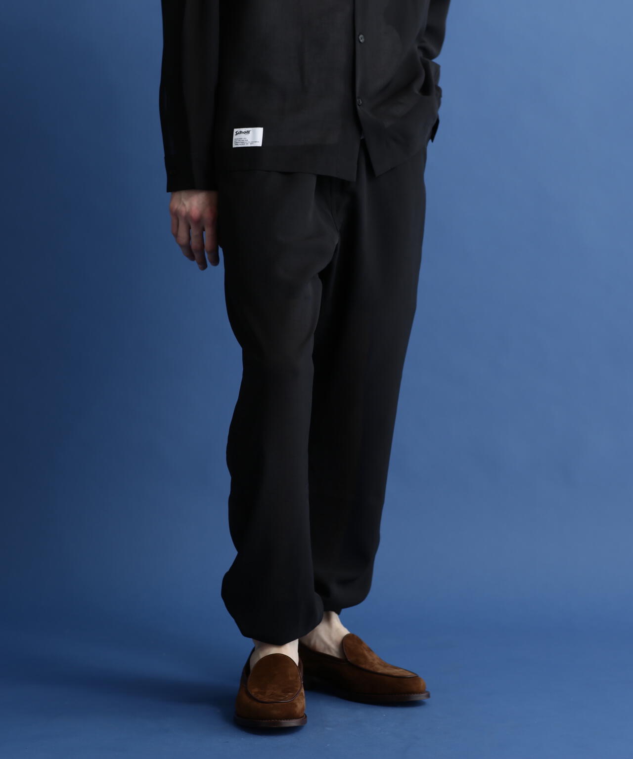 SLUB CHIFFON PANTS/スラブ シフォンパンツ | Schott（ショット
