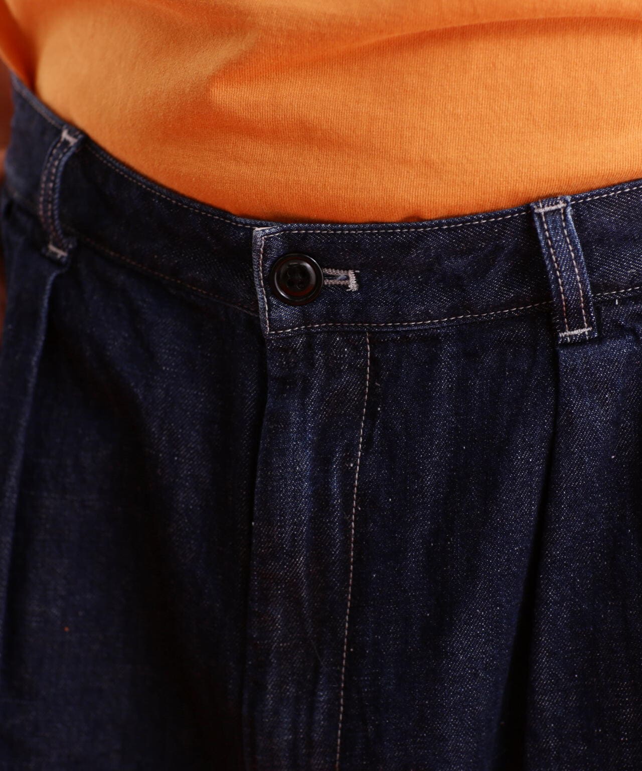 NEP DENIM 2TUCK SHORTS/ネップデニム 2タックショーツ | Schott