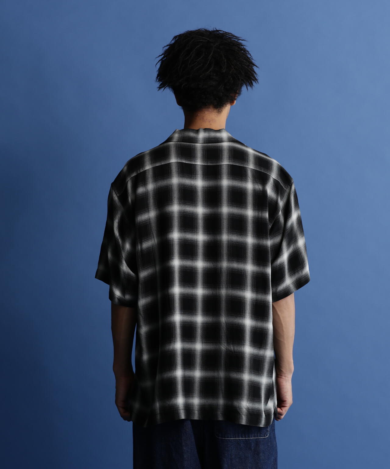 OMBRE PLAID SS SHIRT/オンブレ チェック 半袖シャツ | Schott