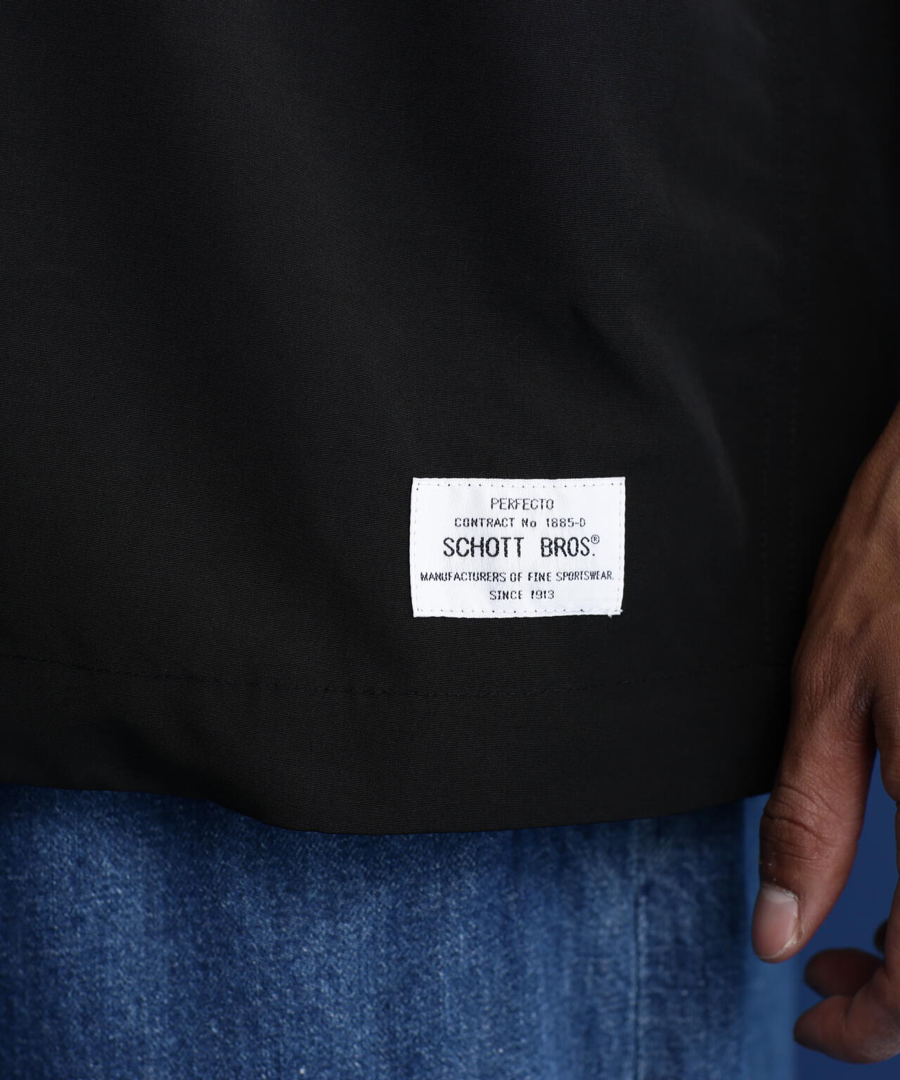 WEB LIMITED】EMB. TC SHIRT BARBER/刺繍シャツ 