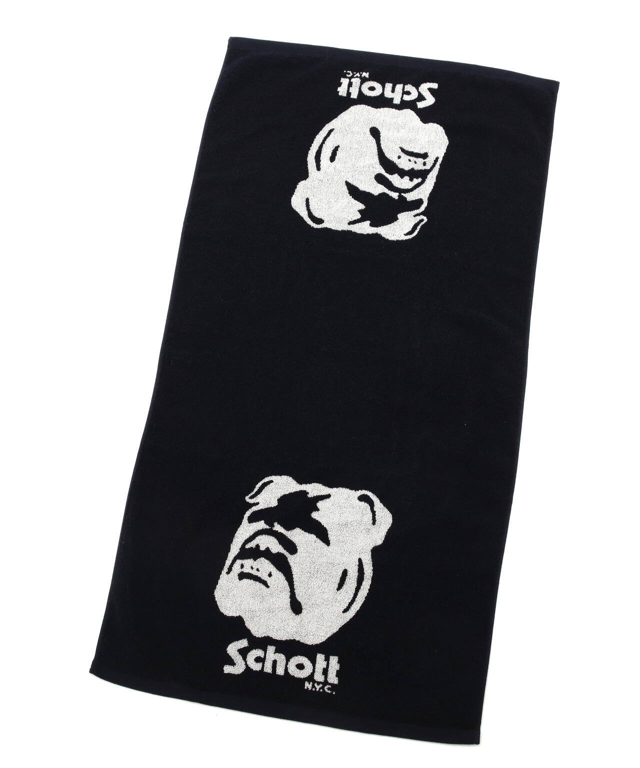 BULLDOG BATH TOWEL/ブルドッグバスタオル | Schott(ショット BULLDOG BATH TOWEL/ブルドッグバスタオル | Schott(ショット