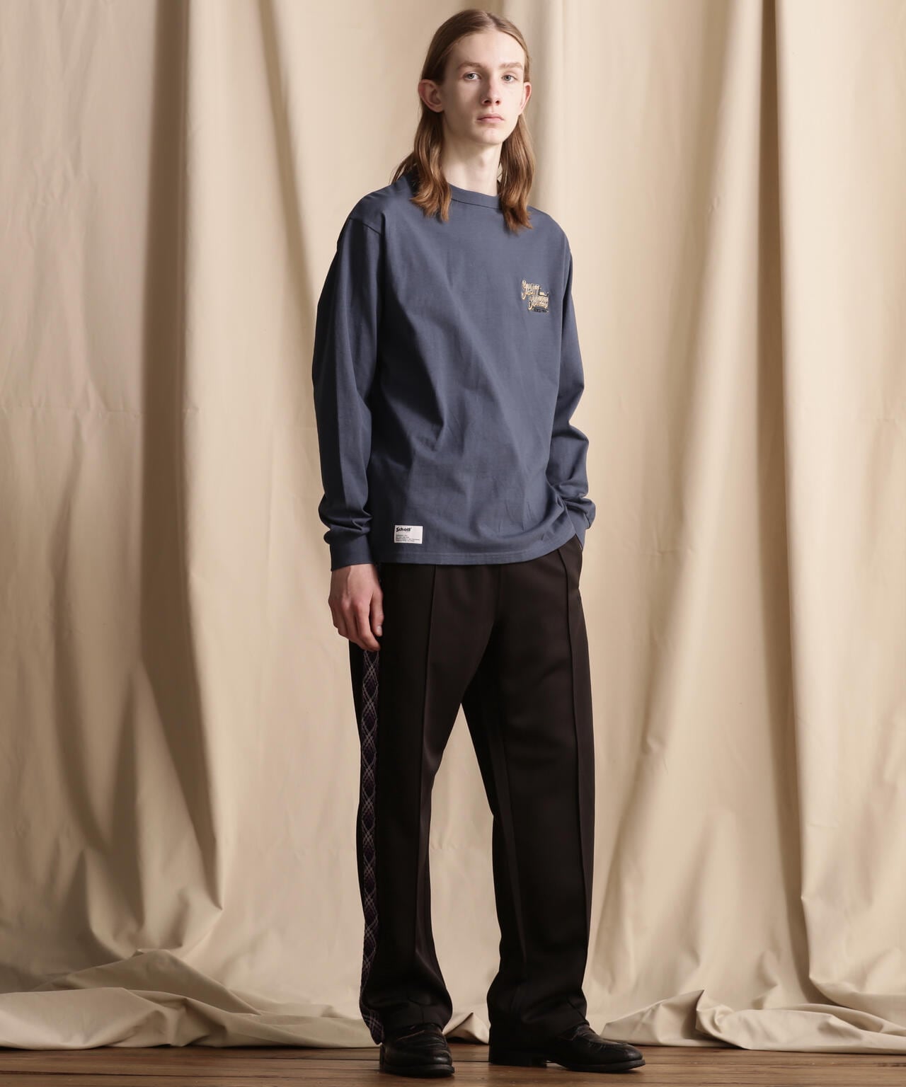 LS T-SHIRT BARBER EMB/