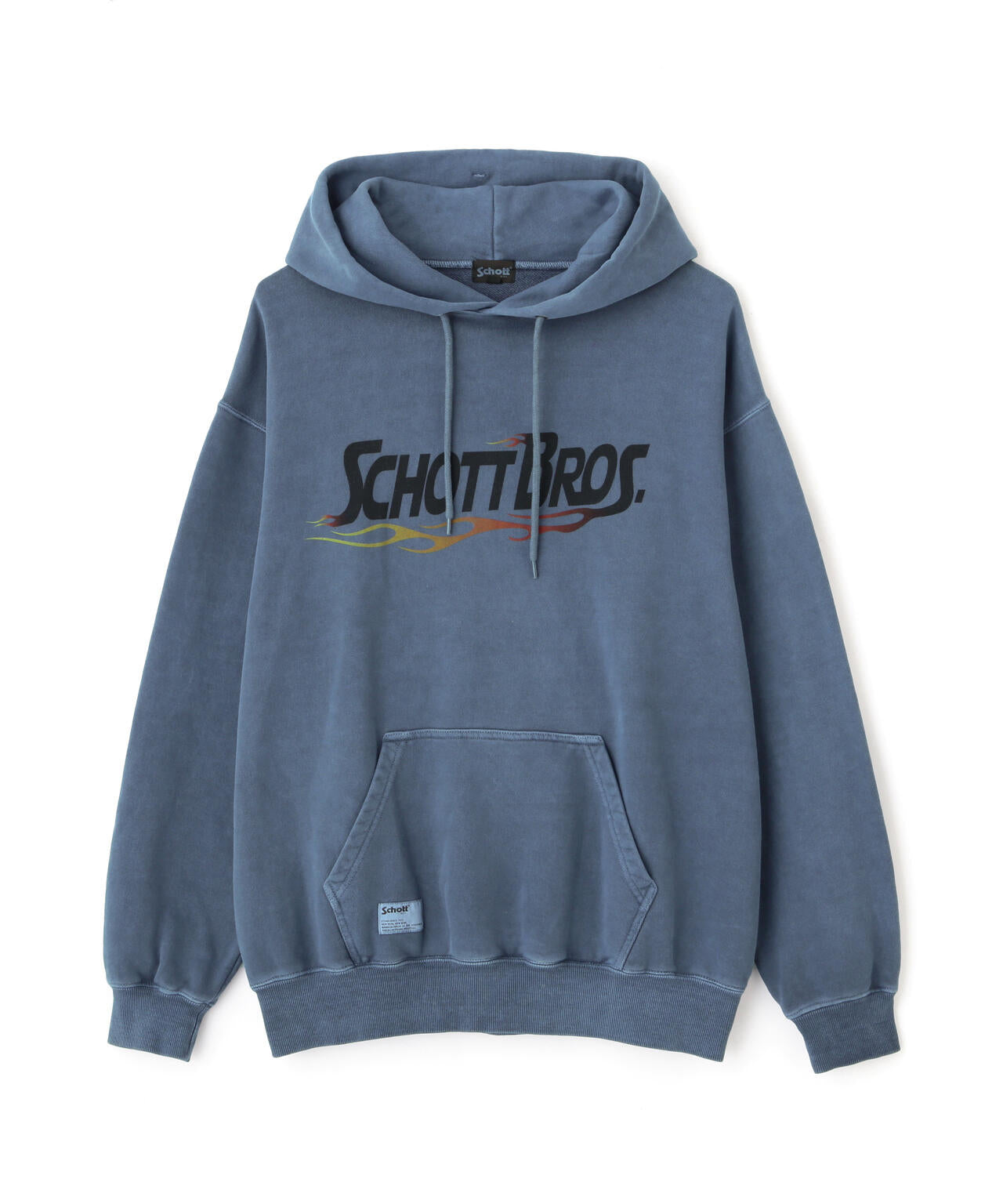 HOODED SWEAT FIRE SCRIPT/ファイアスクリプト パーカー | Schott