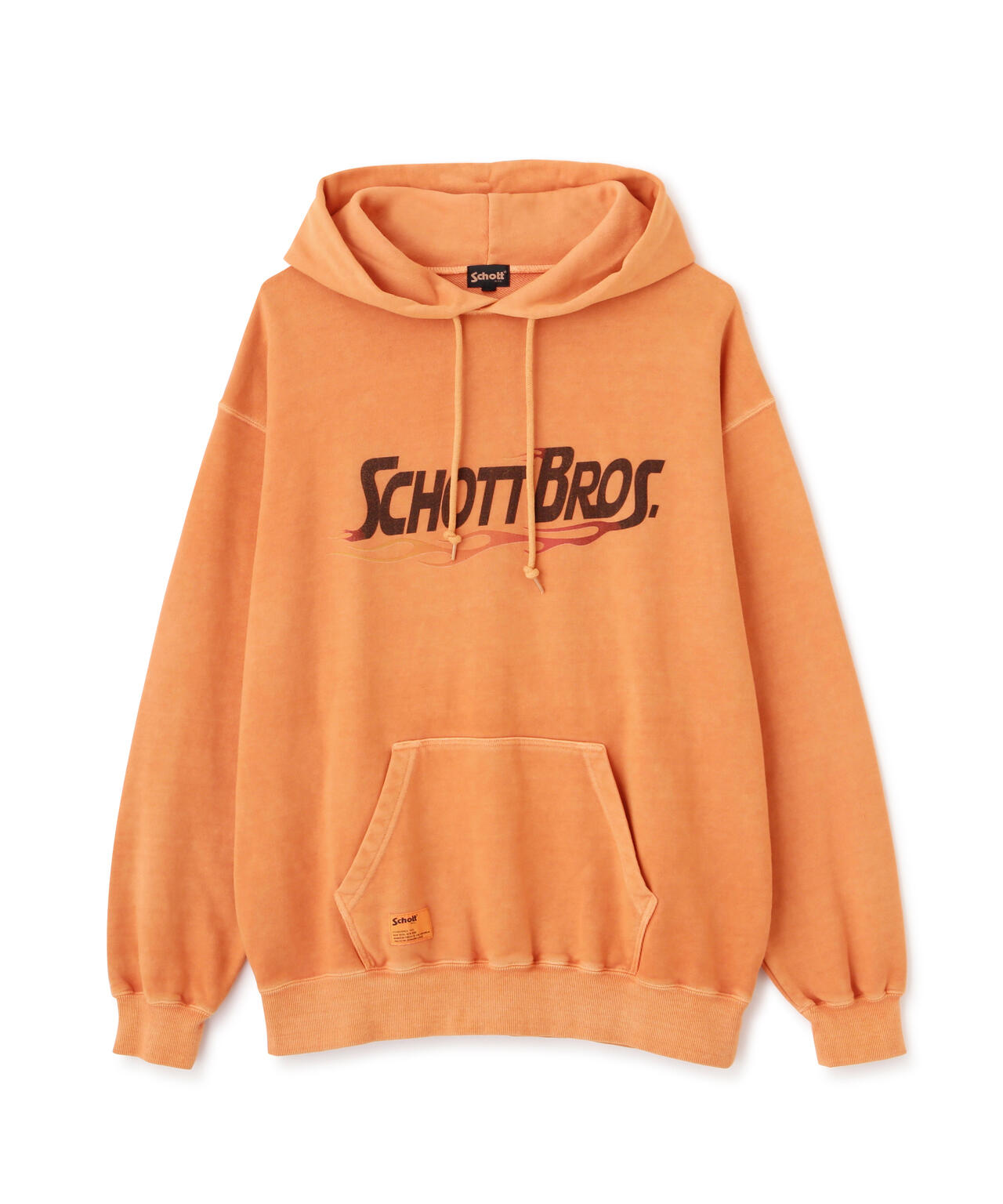 HOODED SWEAT FIRE SCRIPT/ファイアスクリプト パーカー | Schott