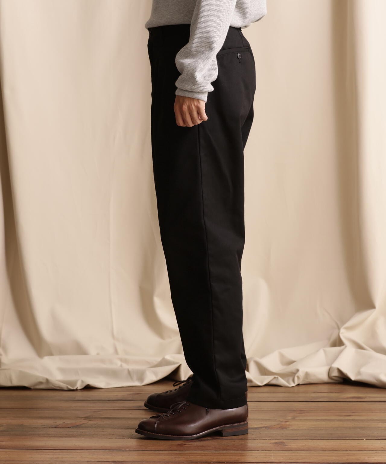 Schott ショットTC DOUBLE PLEATED WIDE PANTS TC DOUBLE PLEATED WIDE PANTS/2タック パンツ | Schott