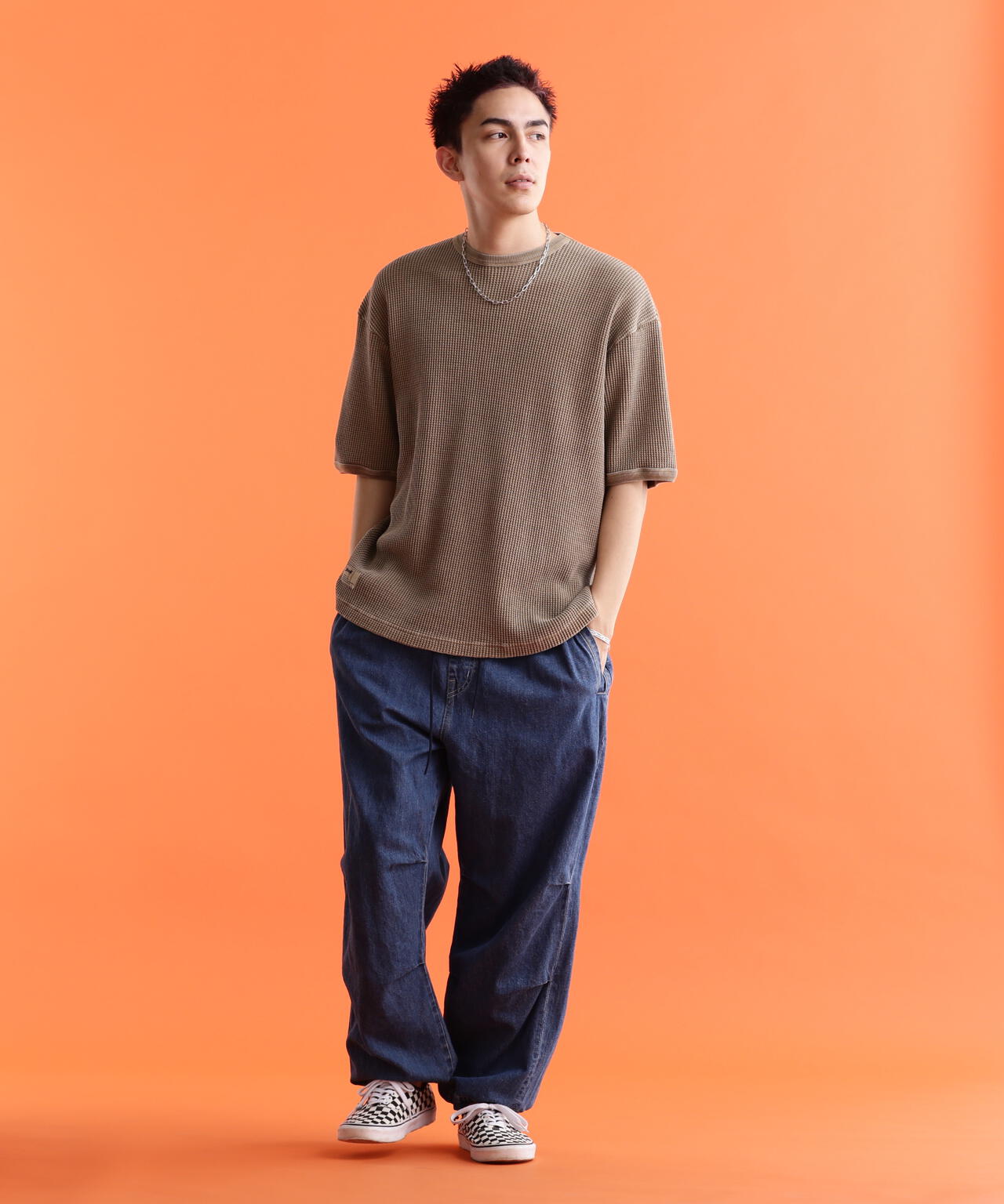 THERMAL PIGMENT O/D S/S T-SHIRT/サーマル オーバーダイ T