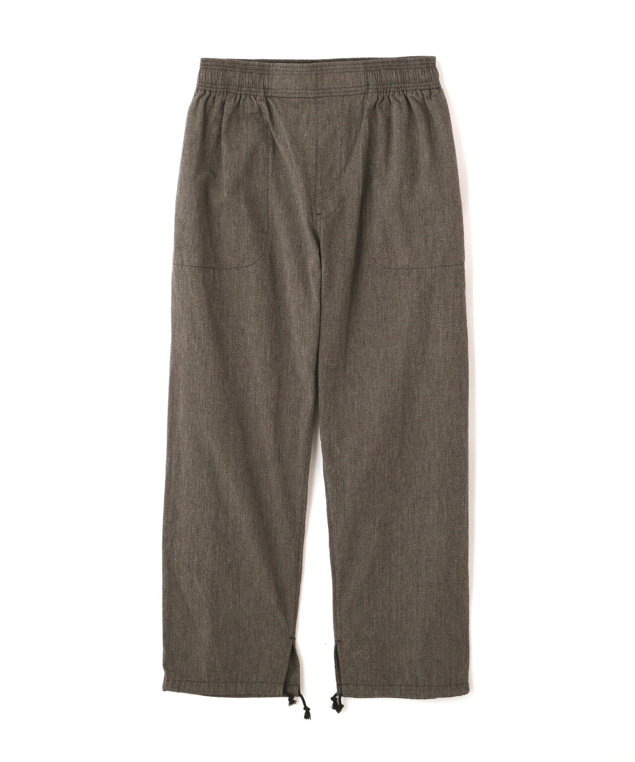 COTTON COVERT DRAWSTRING PANTS/コットンコバート ドローストリング