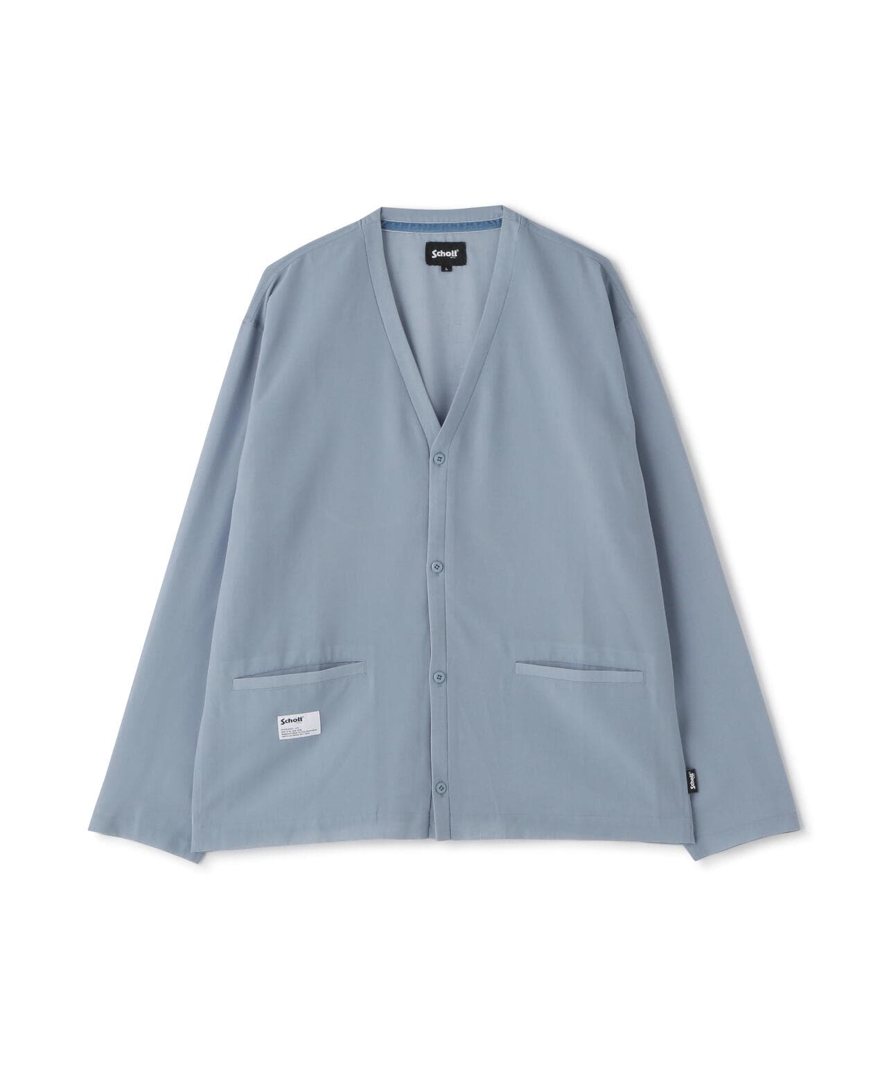 SLUB CHIFFON CARDIGAN/スラブシフォン カーディガン | Schott