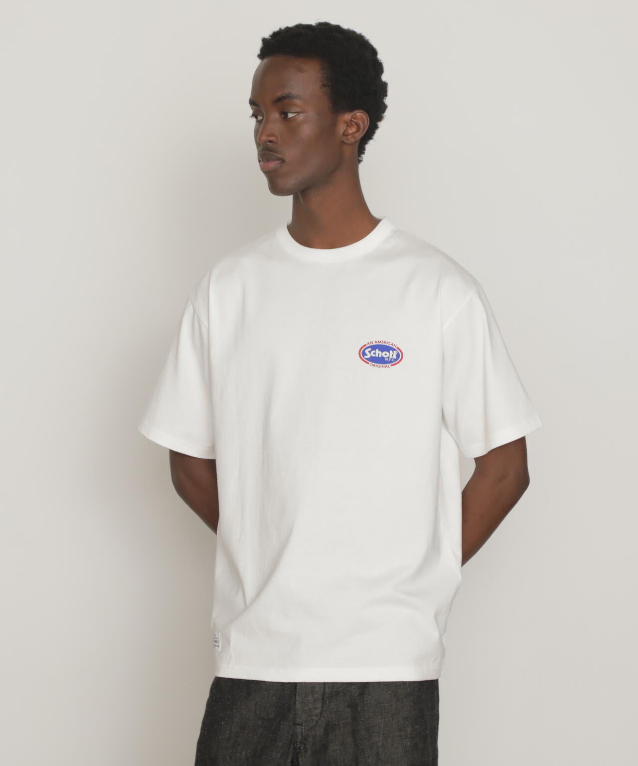 SS T-SHIRT PLUG ADVERTISING/プラグピンナップ Tシャツ | Schott