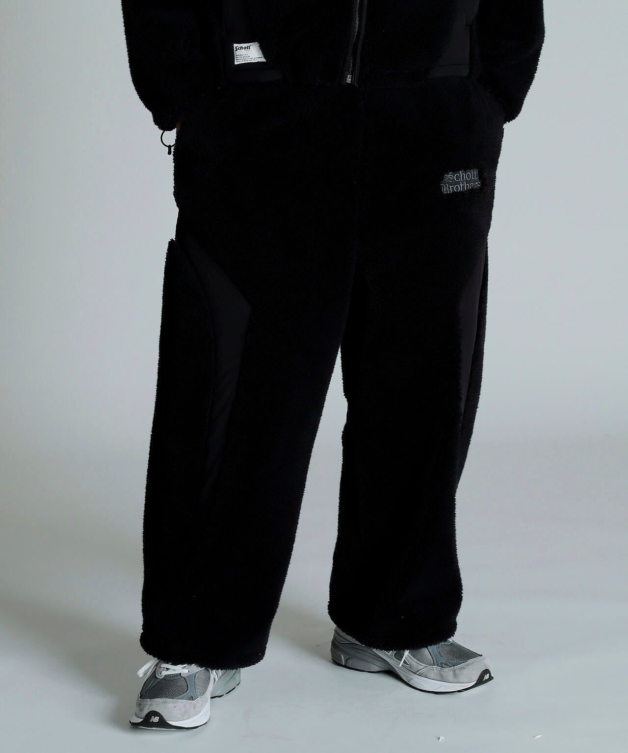 プリーツプリーズ　ショットパンツ BLACK SHEEP/FLEECE PANTS/フリースパンツ | Schott（ショット