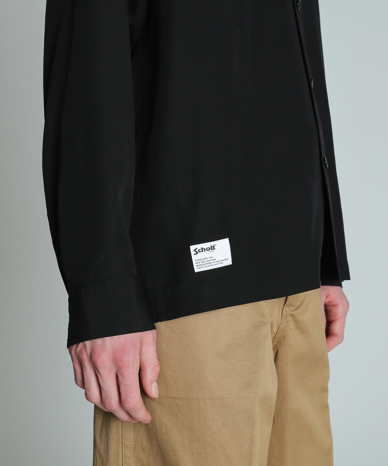 BOWLING LS SHIRT/ボーリング ロングスリーブシャツ | Schott