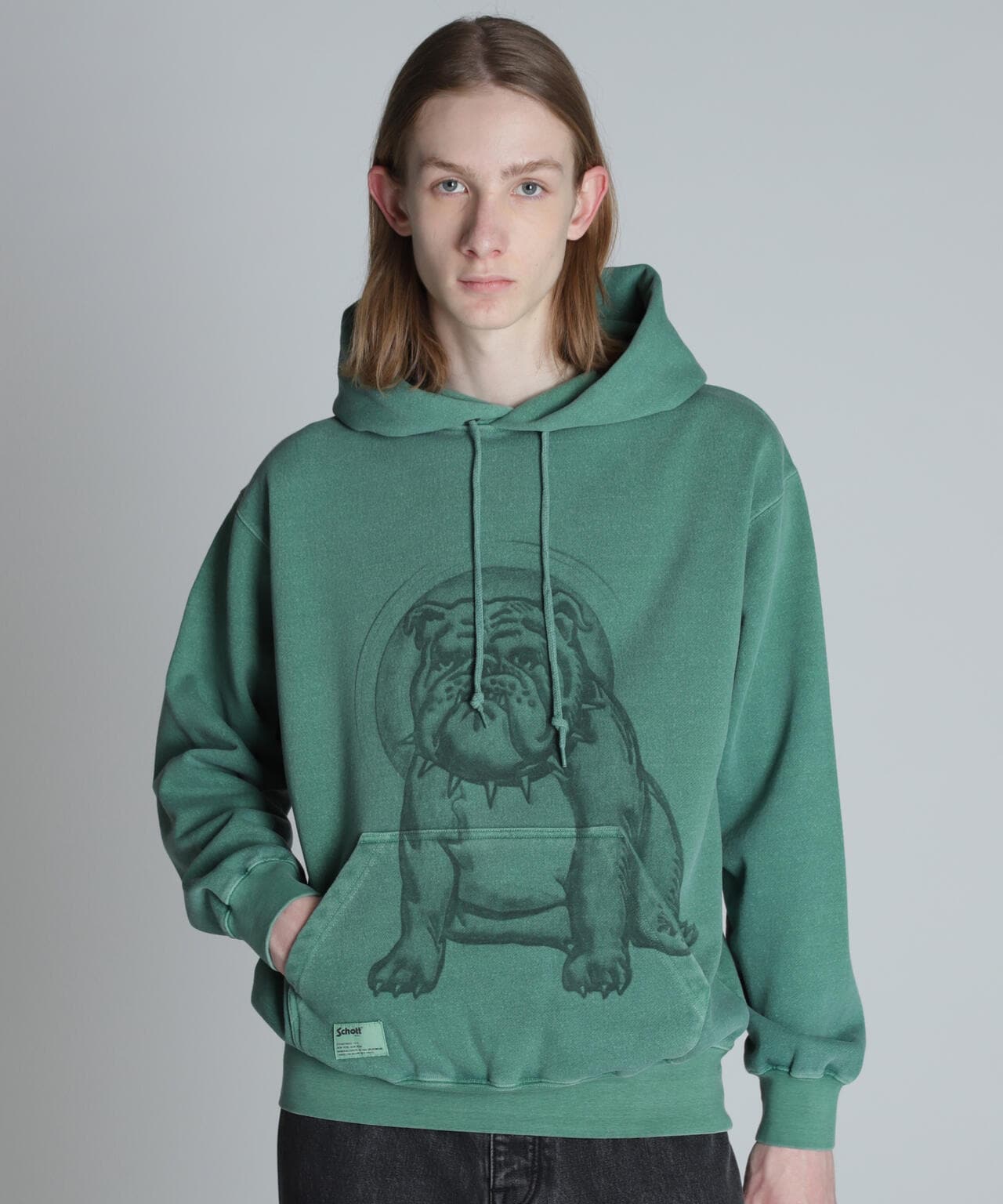 ショット（Schott）/PRINT BULL HOODED SWEAT／プリントブル フーディースウェット PRINT BULL HOODED SWEAT/プリントブル フーディースウェット | Schott