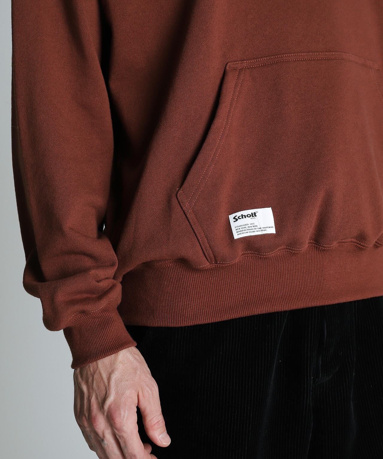EMB. CHERRY BLOSSOM JAPAN EAGLE HOODED SWEAT/チェリーブロッサム