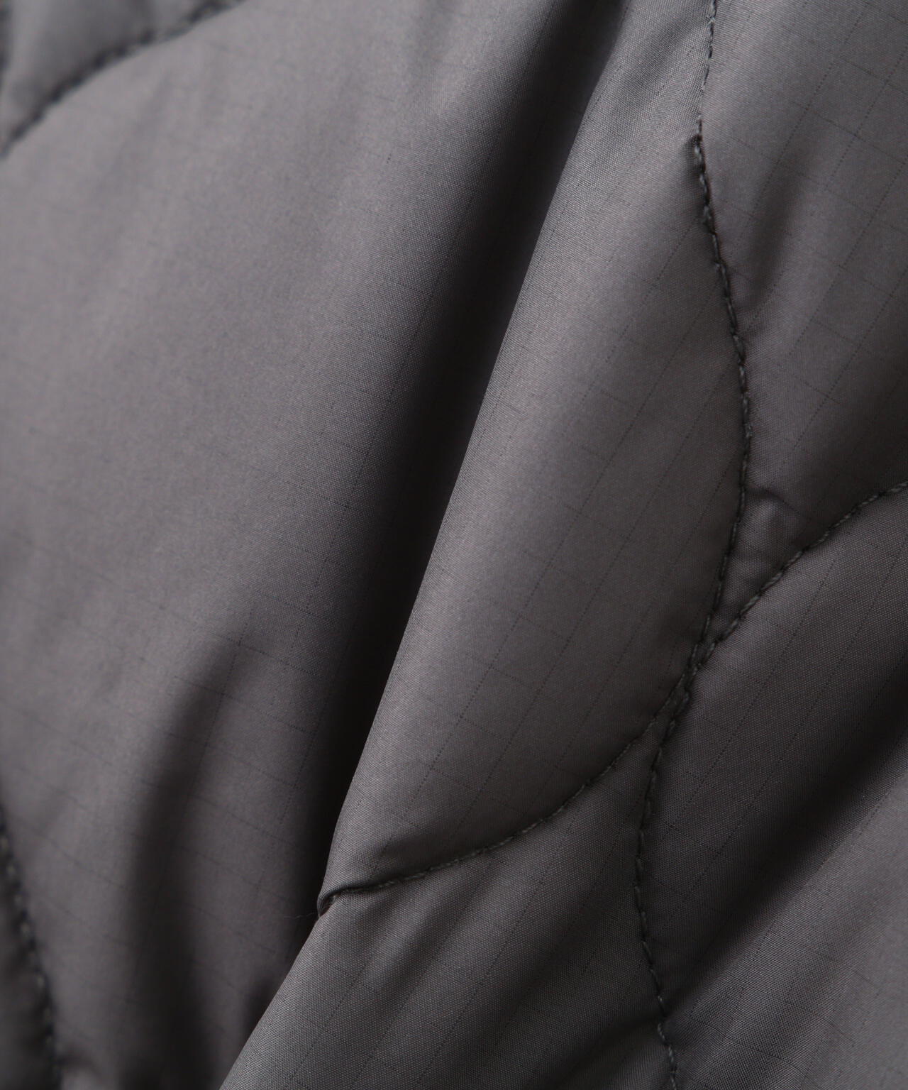 LADY WITH DRAGON QUILTED COMBI. ZIP HOOD/レディ ウィズ ドラゴン