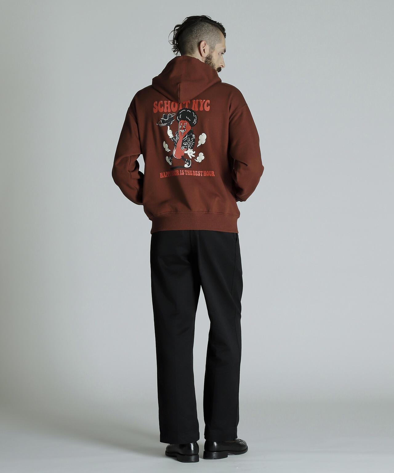 HOODED SWEAT AMERICAN BOY/アメリカンボーイ パーカー | Schott