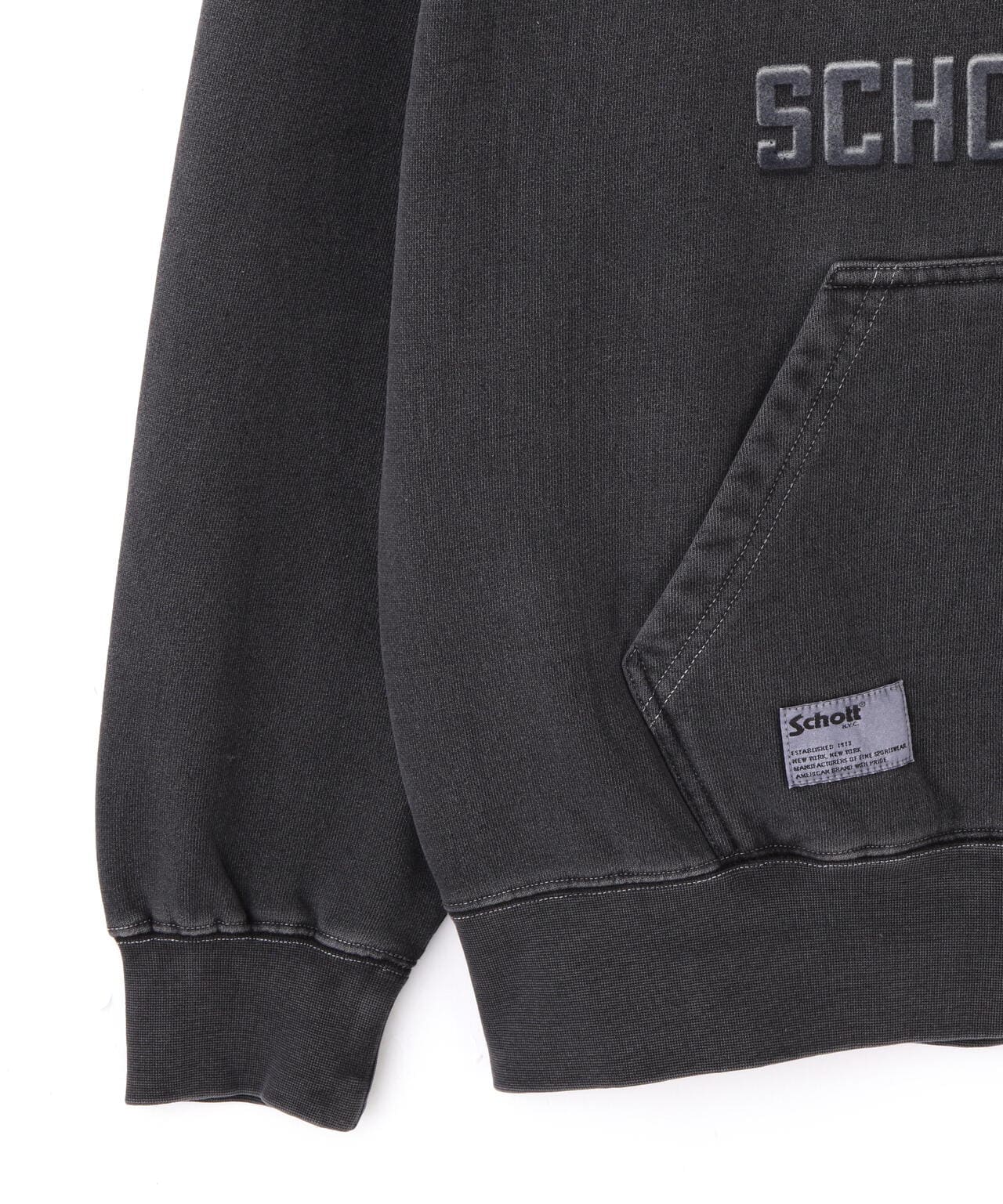 HOODED SWEAT FLOCKY CHILL ROTTWEILER/フロッキー チルロットワイラー