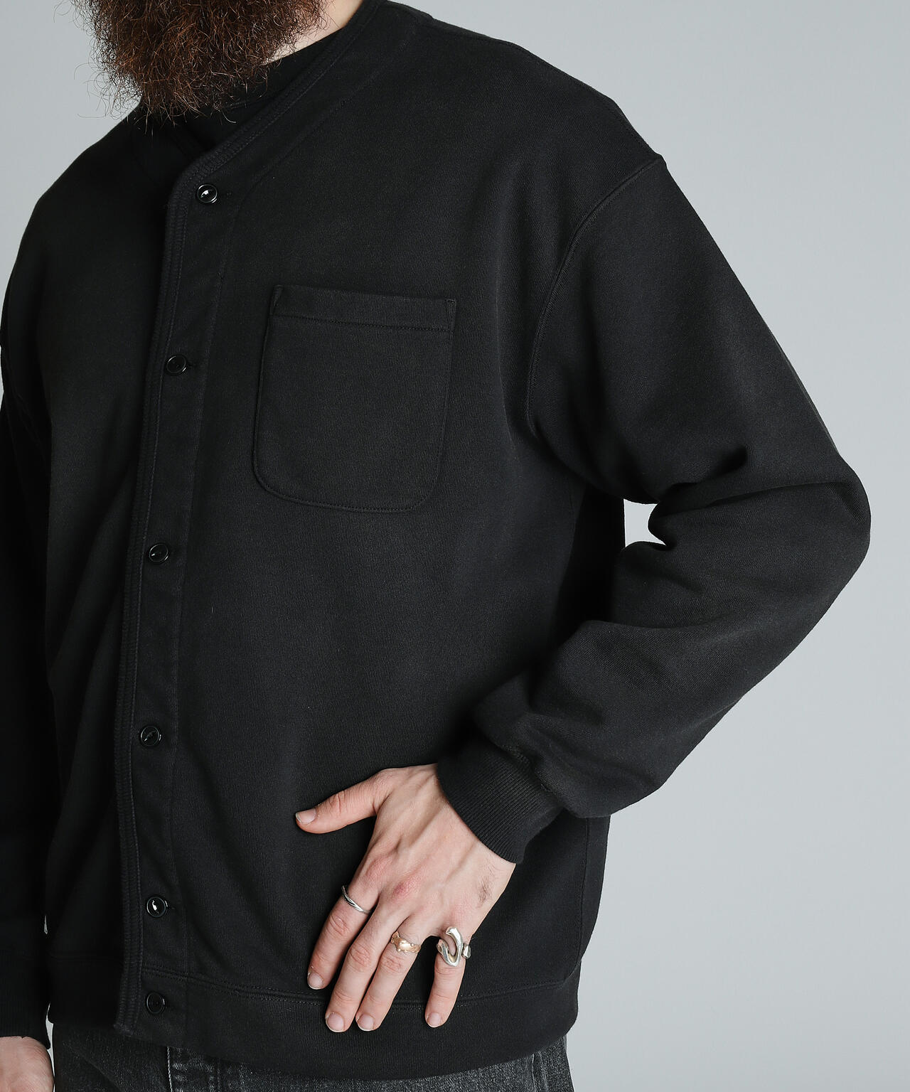 FADE SWEAT CARDIGAN/フェードスウェット カーディガン | Schott