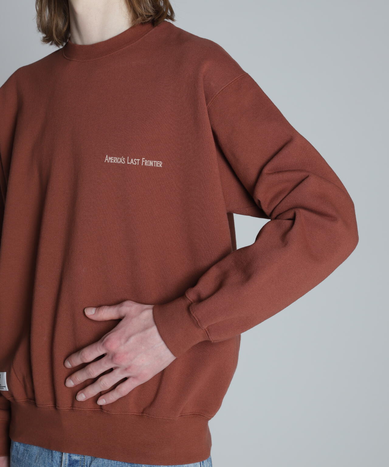 CREW SWEAT EAGLE AND MAP/クルースウェット イーグル アンド