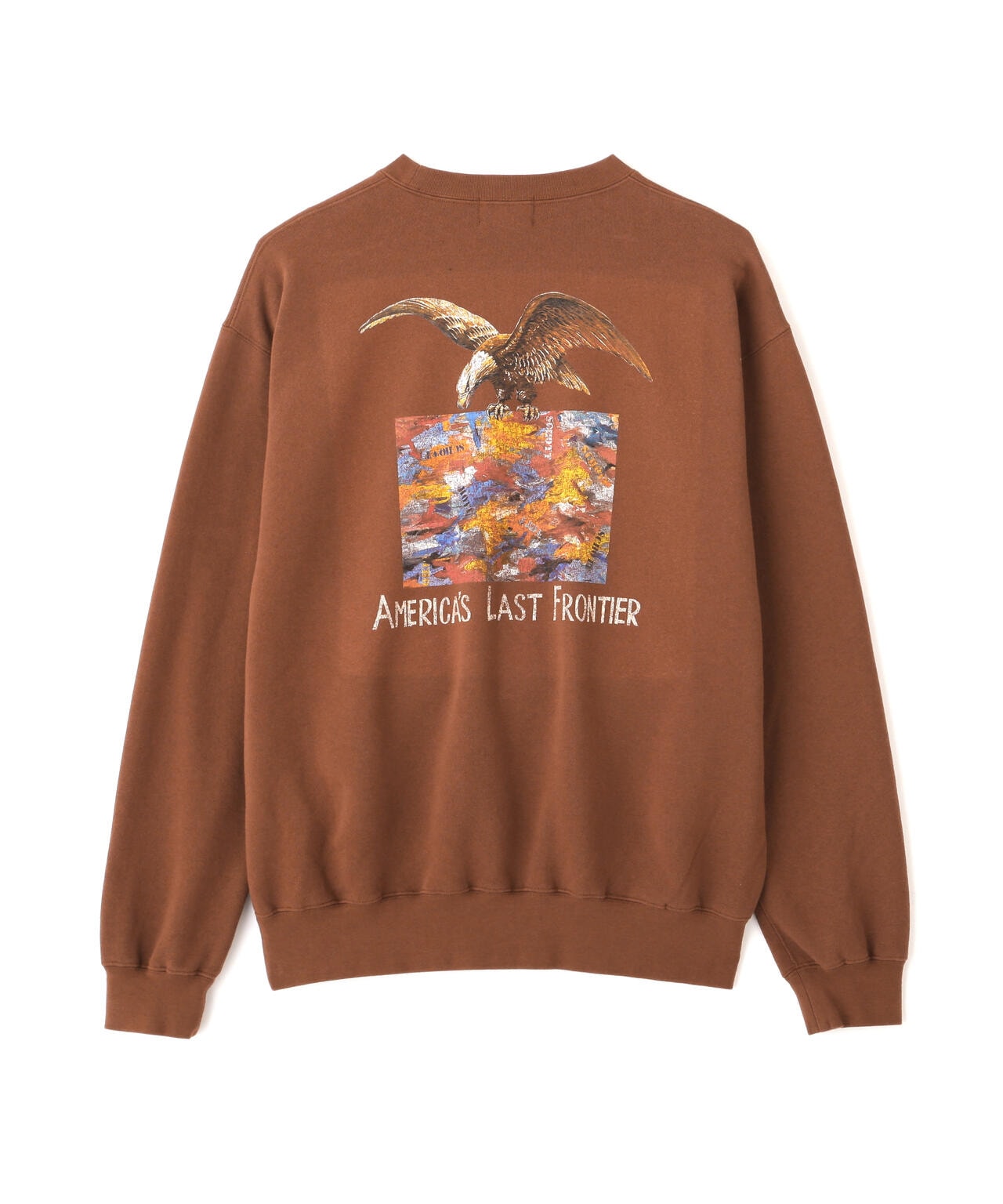 Schott ショット クルースウェット イーグル アンド マップ CREW SWEAT EAGLE AND MAP/クルースウェット イーグル アンド