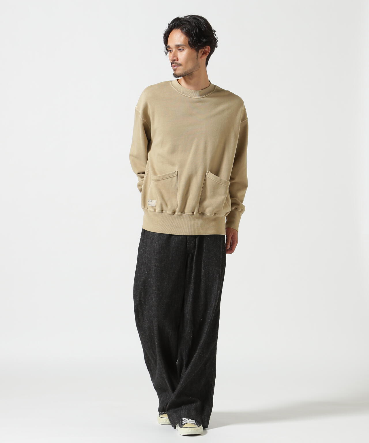 SOUVENIR CREW SWEAT/スーベニア クルースウエット 顔虎 | Schott