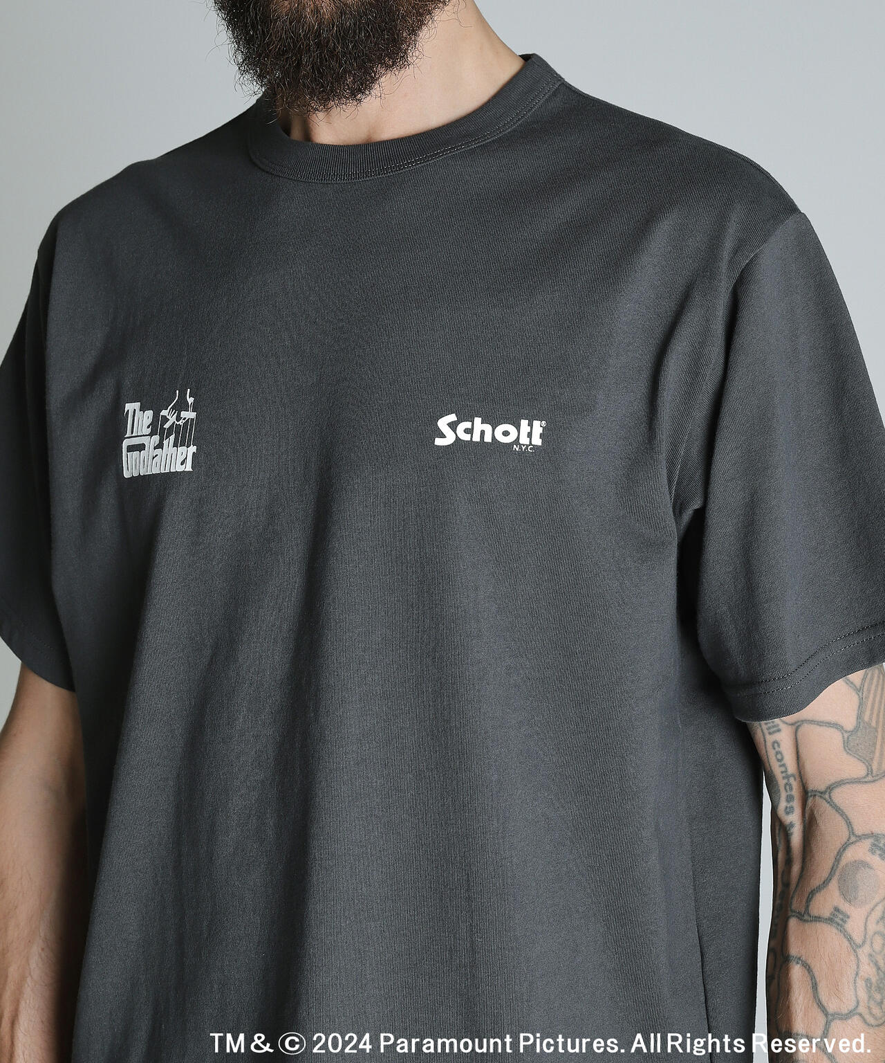 The Godfather/ゴッドファーザー/T-SHIRT ORIGNAL LOGO | Schott