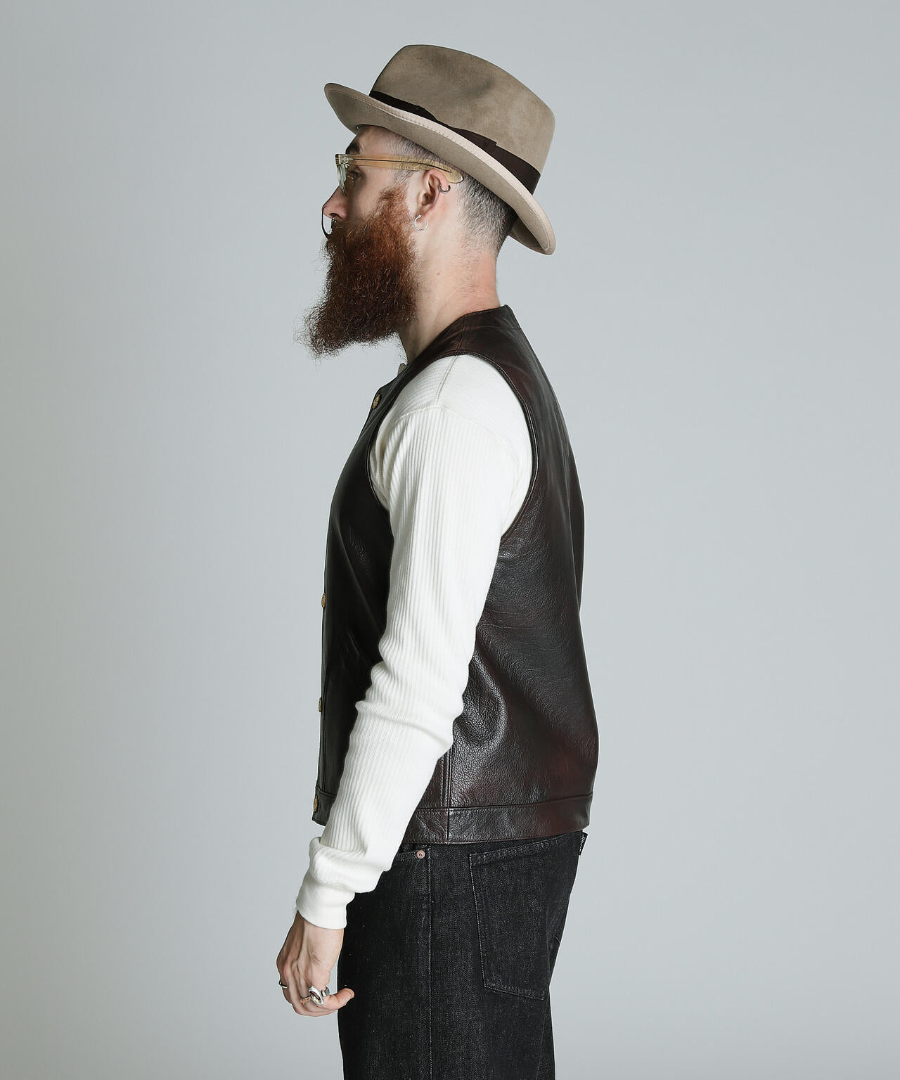BUFFALOW LEATHER VEST/バッファロー レザーベスト | Schott（ショット