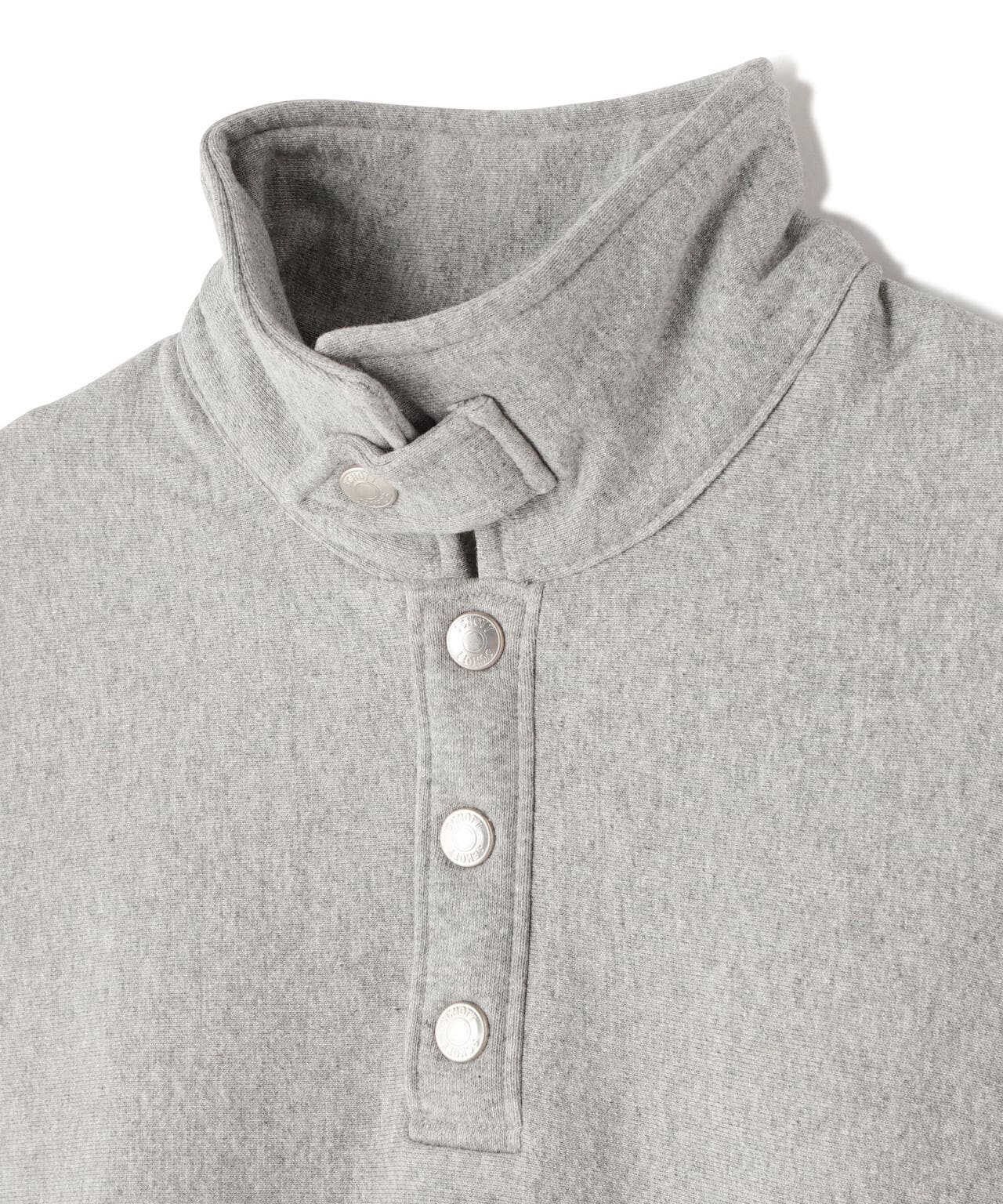 直営限定/PERFECTO SNAP PULLOVER SWEAT/パーフェクト スナップ プル