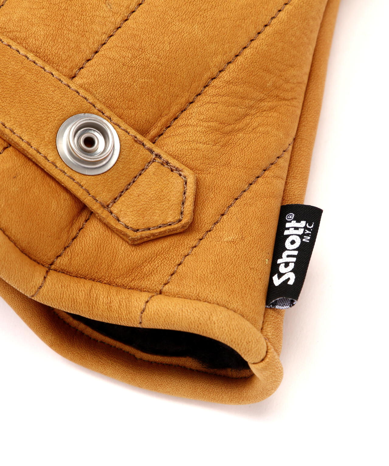 週末迄　schott ショット WINTER GLOVE キャメル グローブ 週末迄 schott ショット WINTER GLOVE キャメル グローブ