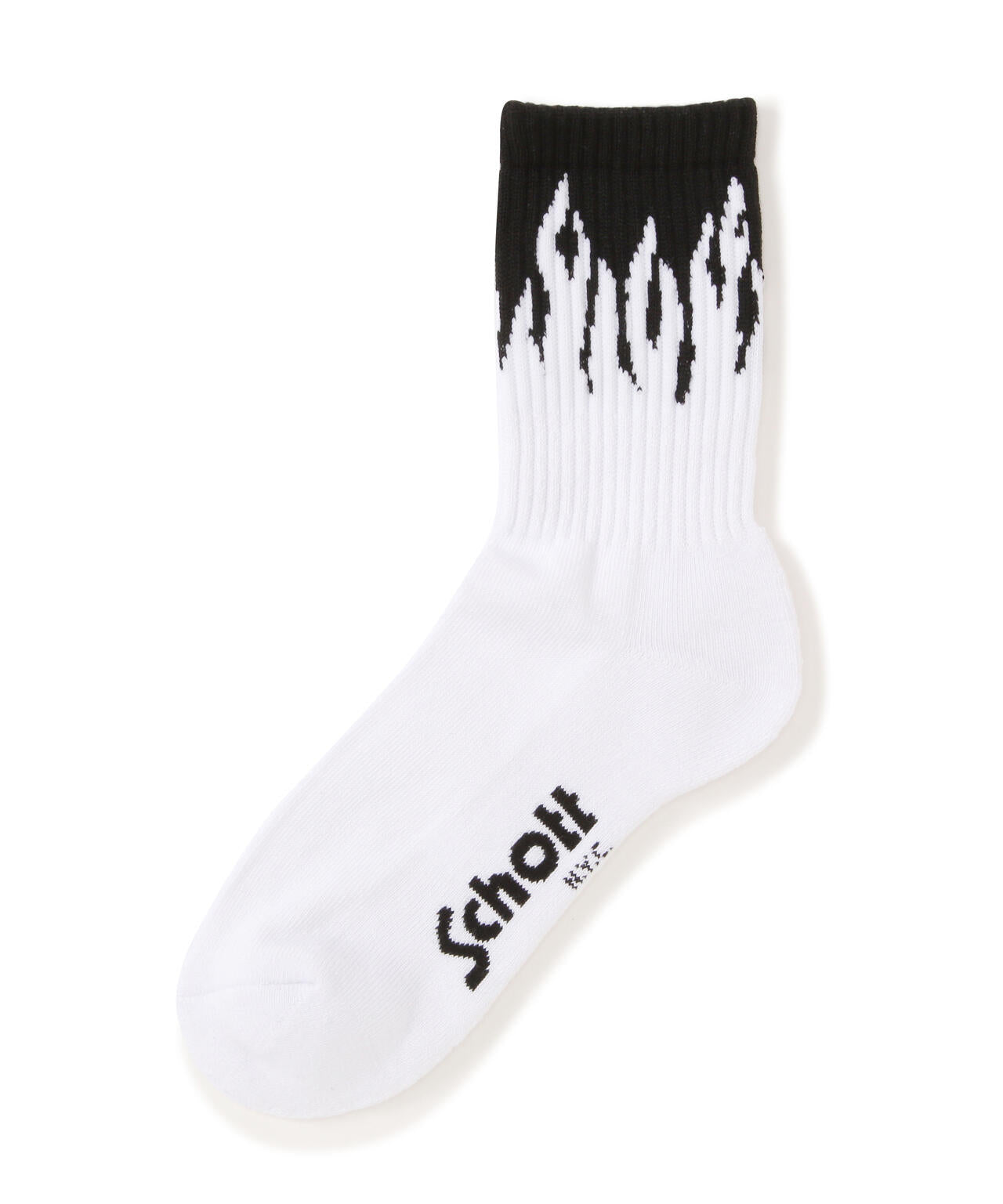 直営限定/HIGT-SOCKS FLAME/フレイム ハイソックス | Schott（ショット