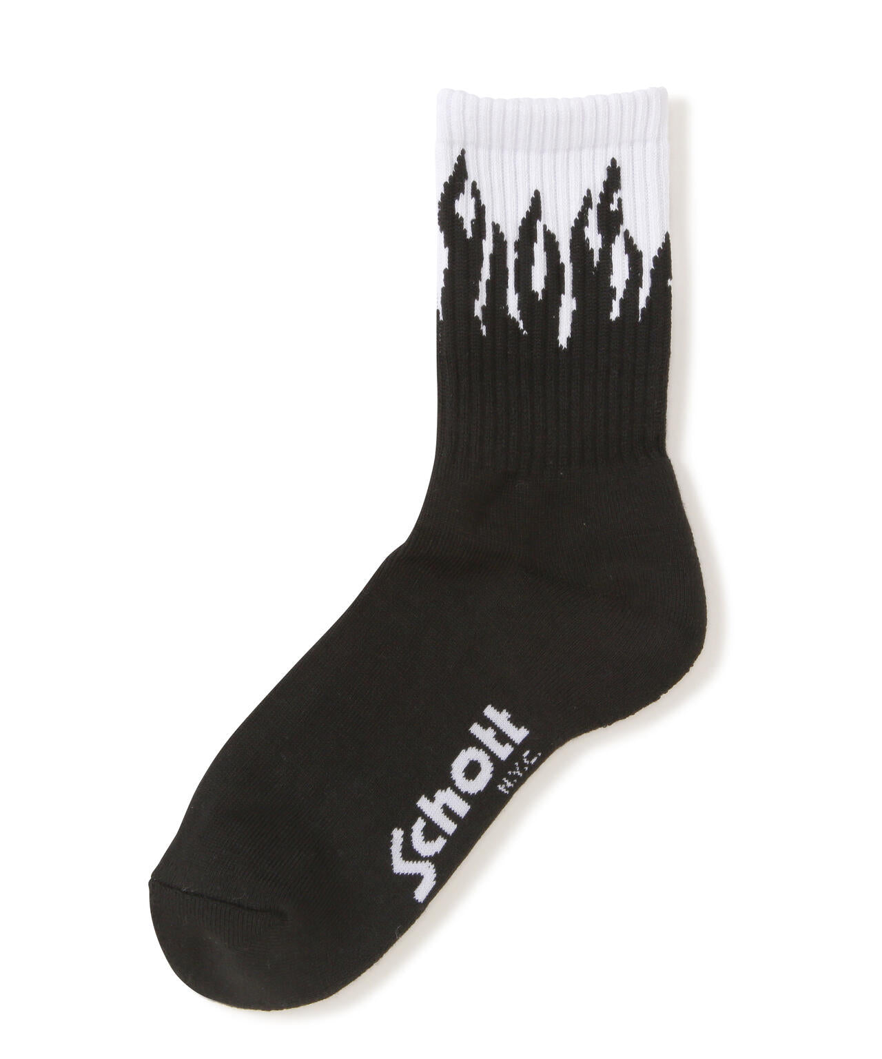 直営限定/HIGT-SOCKS FLAME/フレイム ハイソックス | Schott（ショット