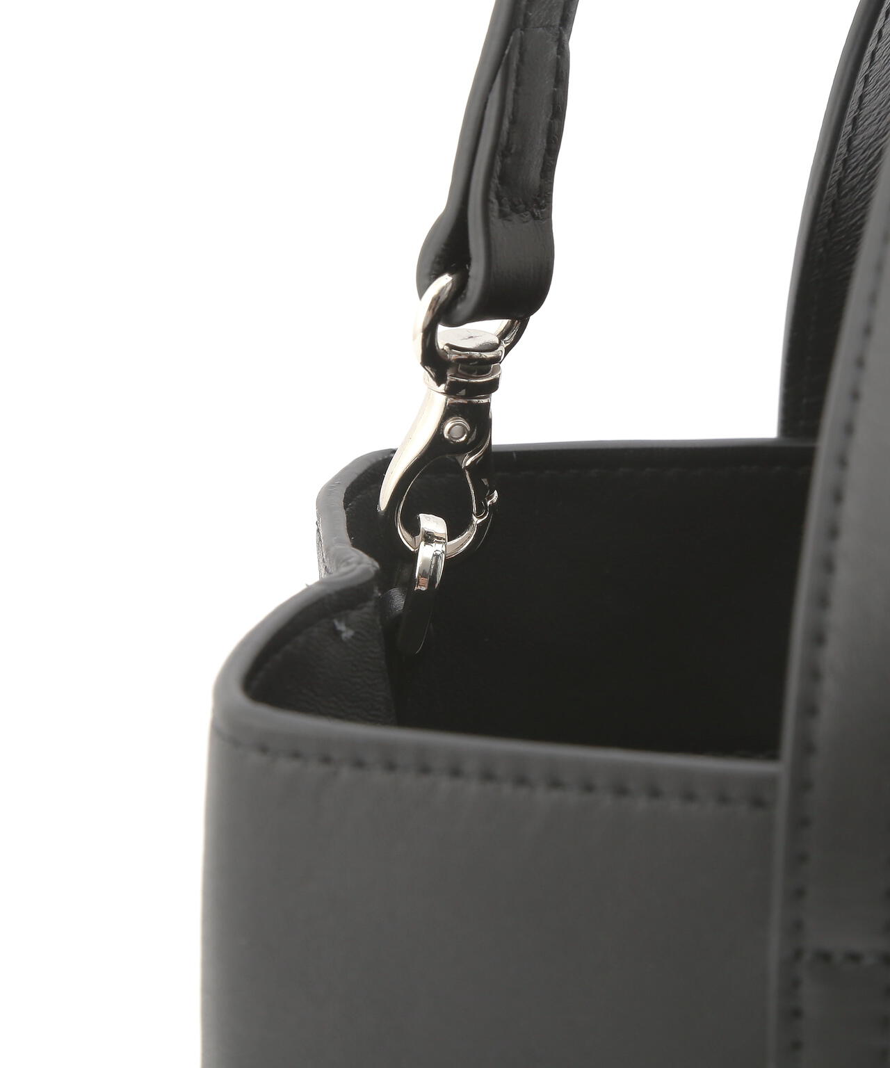 直営限定/Women's/LEATHER 2WAY HANDLE BAG/レザー 2ウェイ ハンドル