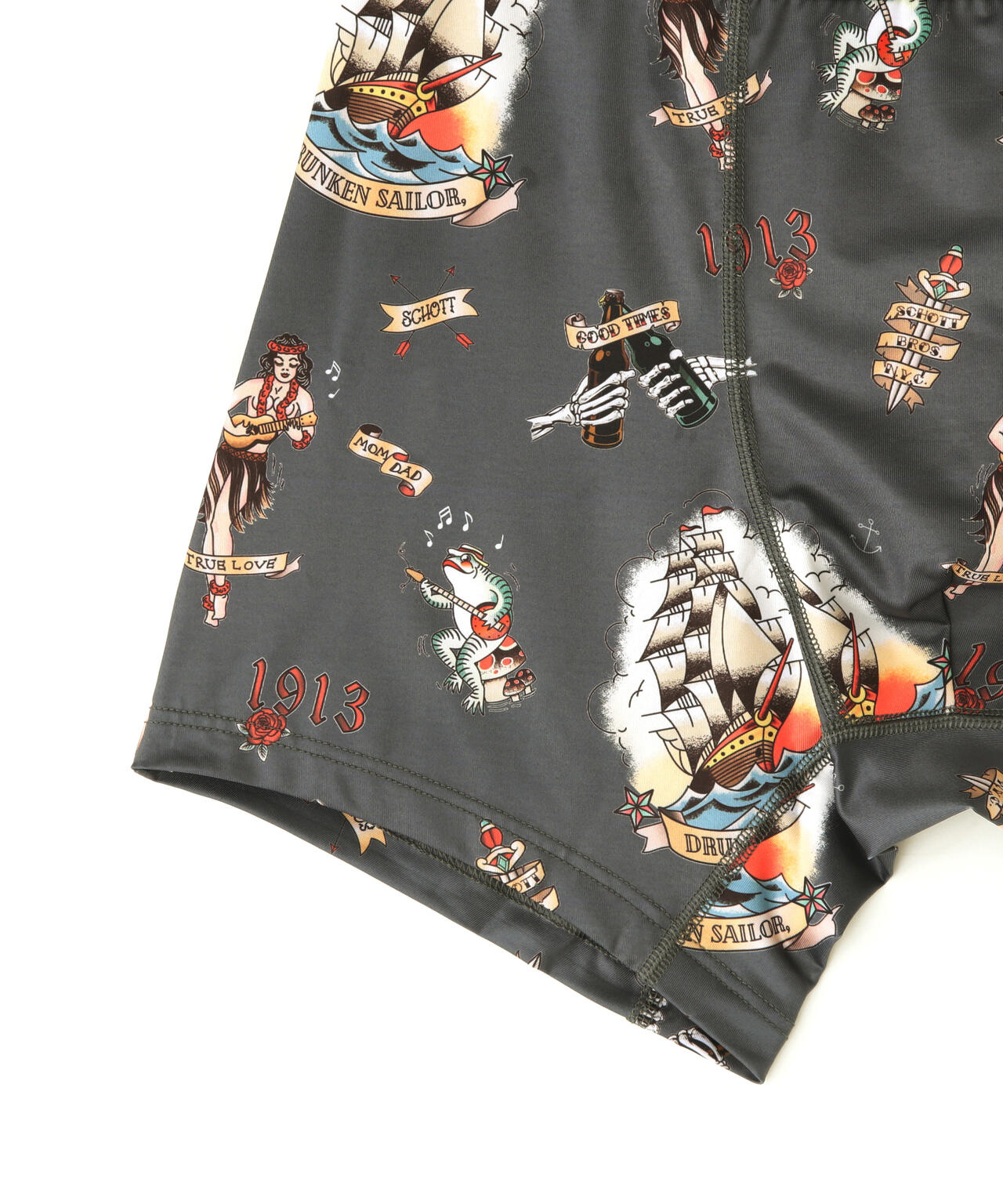 直営限定/BOXER PANTS HULA GIRLボクサーパンツ フラガール | Schott