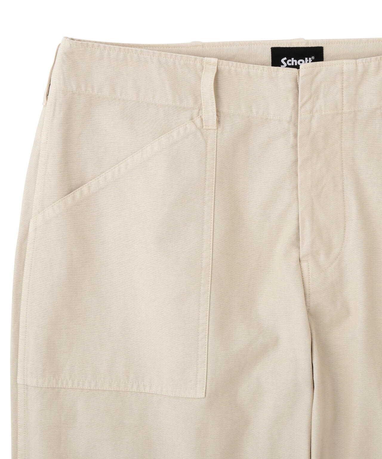 BACK SATIN BAKER TROUSERS/バックサテン ベイカーパンツ | Schott