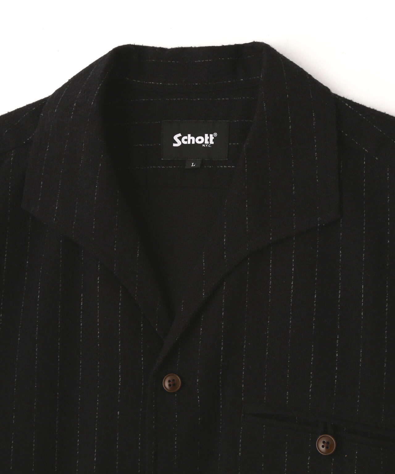 HV SHIRT 'DOT AND STRIPE'/HVシャツドット アンド ストライプ