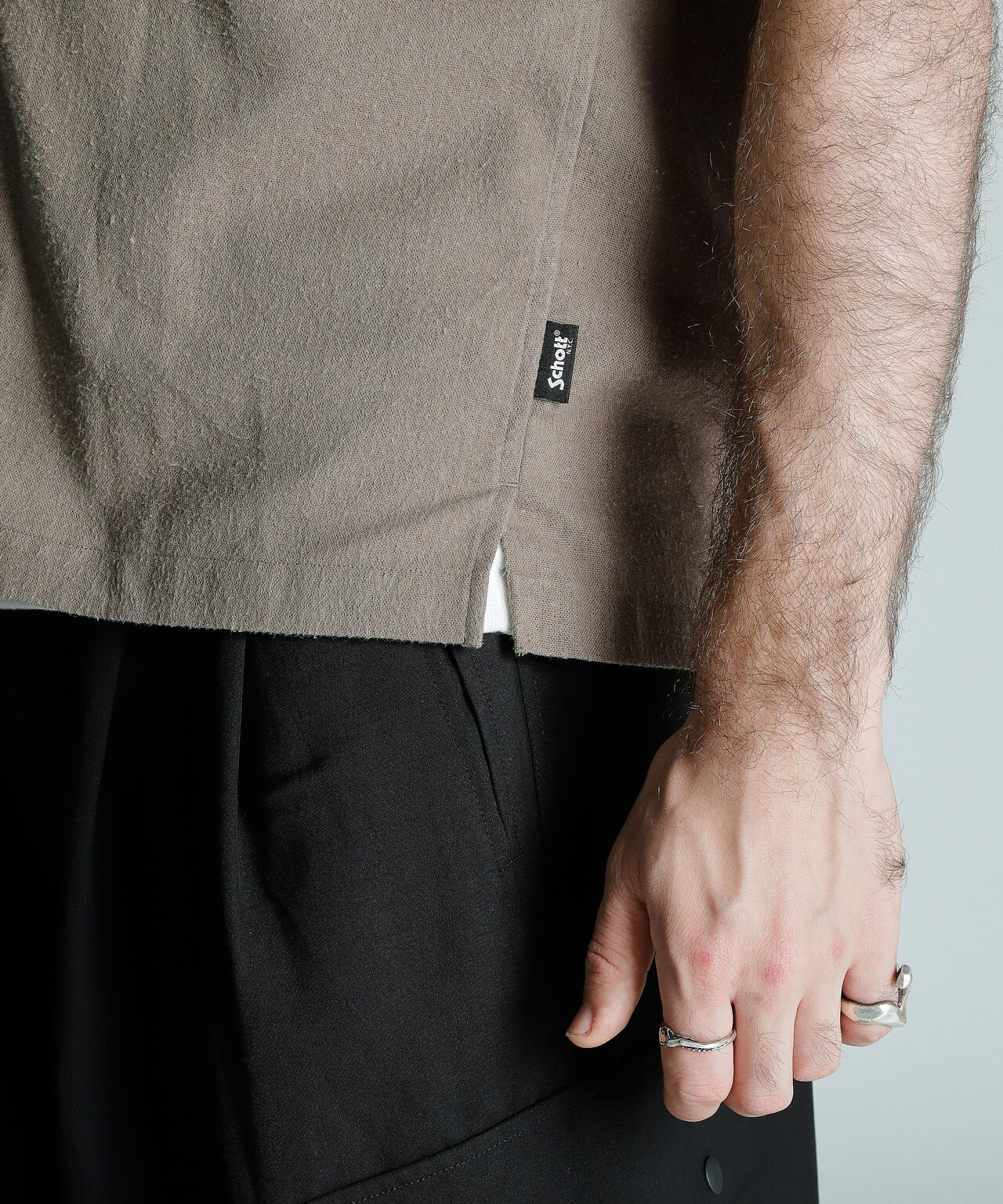 HV EMB. SHIRT/HV 刺繍シャツ | Schott（ショット） ｜【公式】通販mix