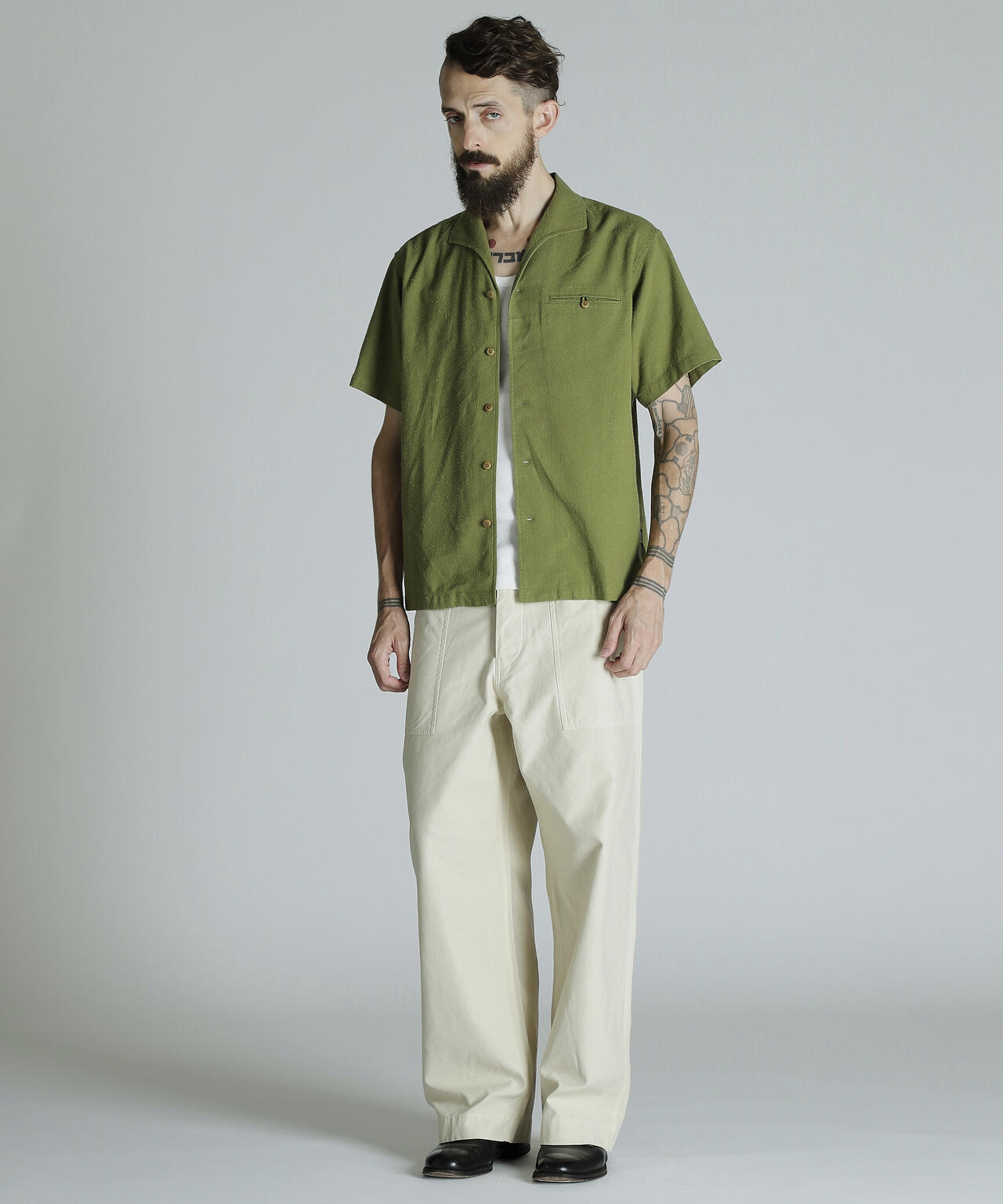 HV EMB. SHIRT/HV 刺繍シャツ | Schott（ショット） ｜【公式】通販mix