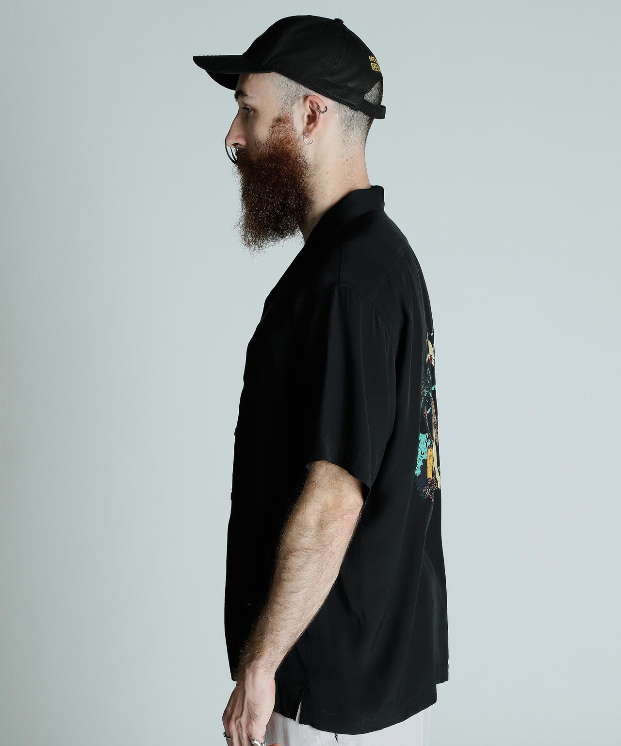 PJ/×パイナップルジュース/RAYON SHIRT BEACH/レーヨンシャツ ビーチ