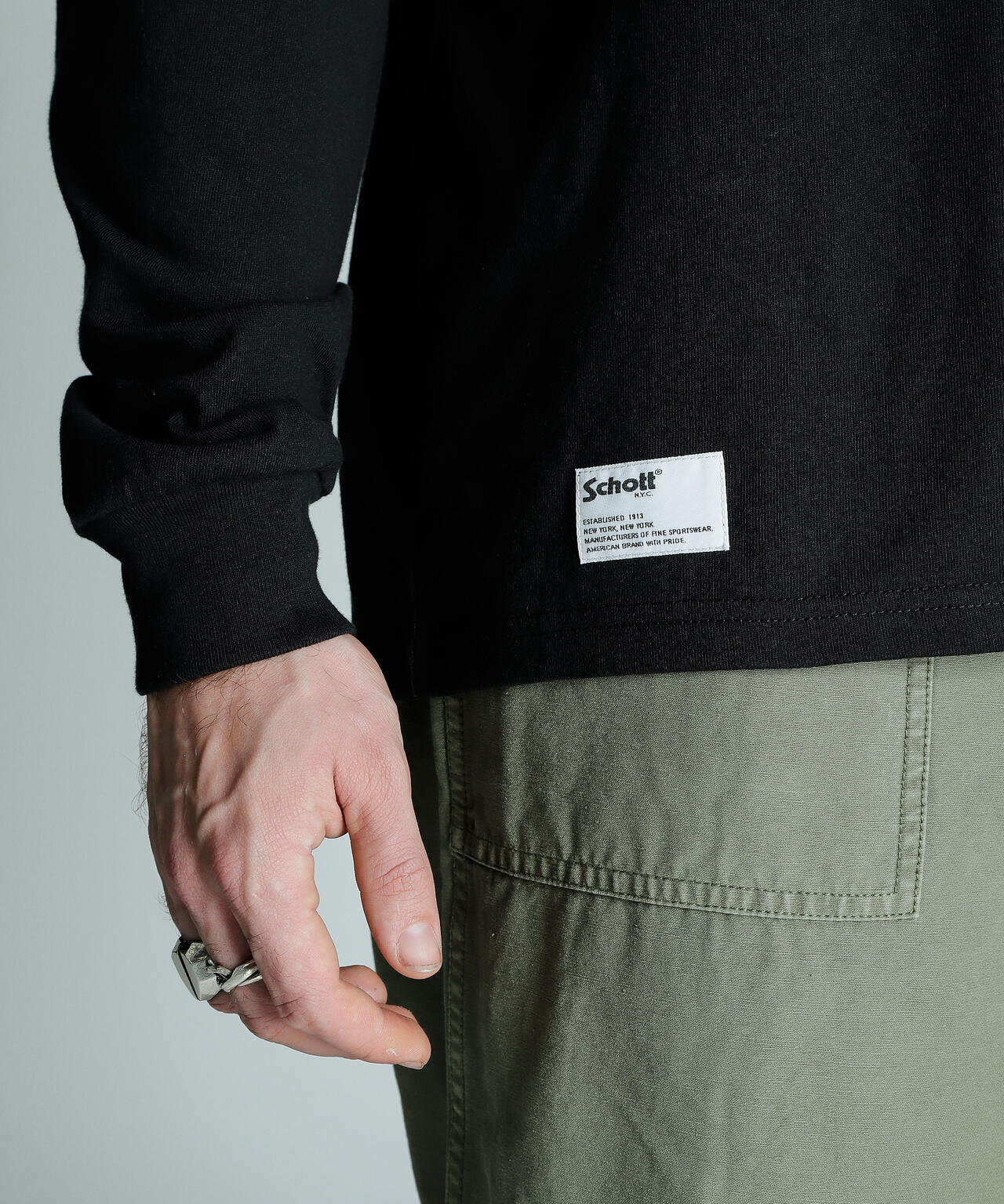 HENLEY LS T-SHIRT WARDROBE SUPPLIER/ヘンリーネック ロンT