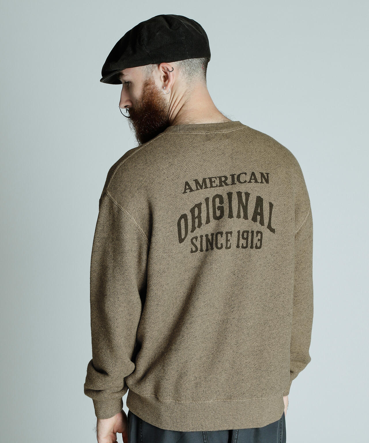 新品未使用Schott ソルトアンドペッパー ハーフジップスウェット SALT AND PEPPER HALF ZIP SWEAT/ソルトアンドペッパー ハーフ