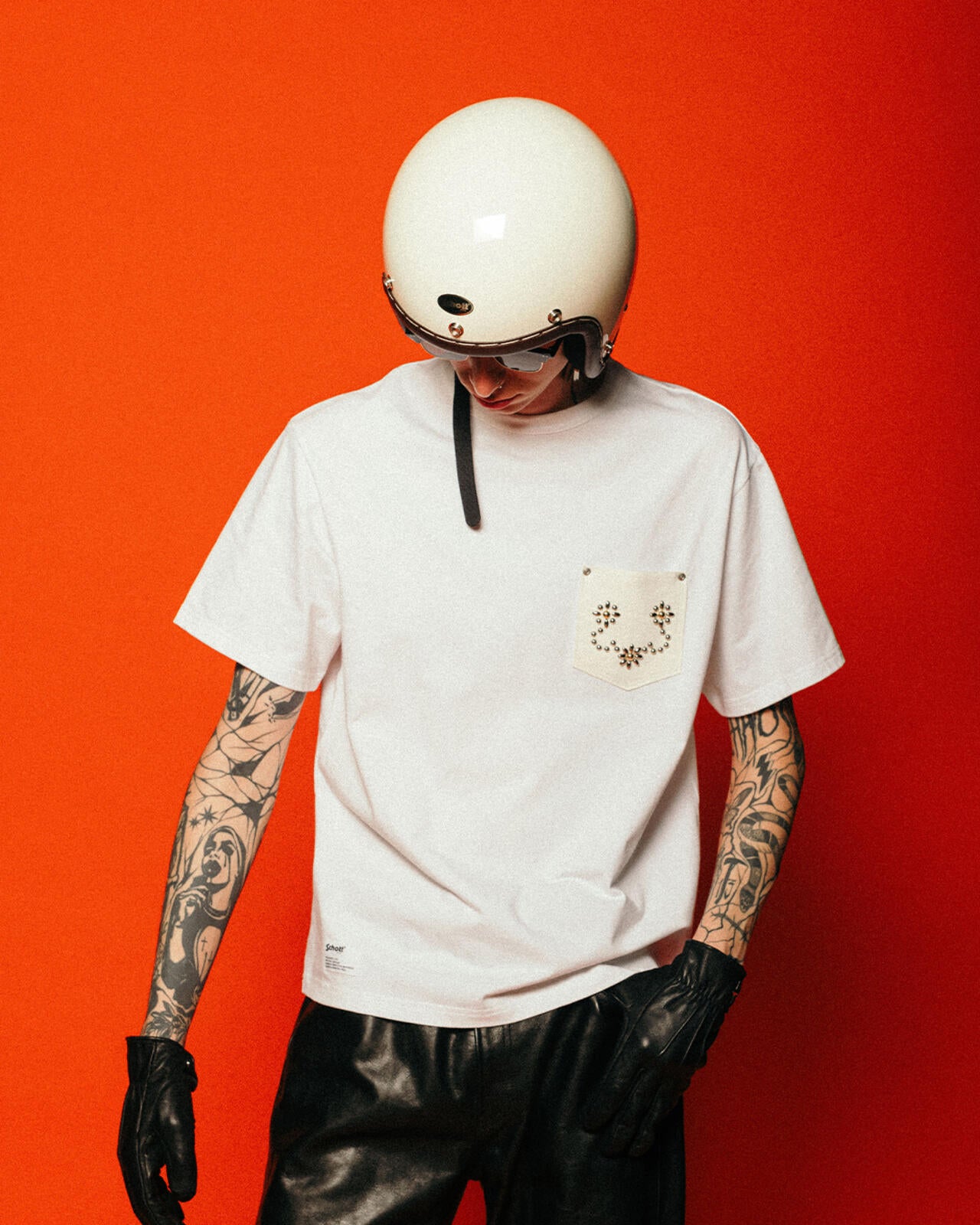 DEER STUDS T-SHIRT FLOWER/ディアスタッズ Tシャツ フラワー | Schott