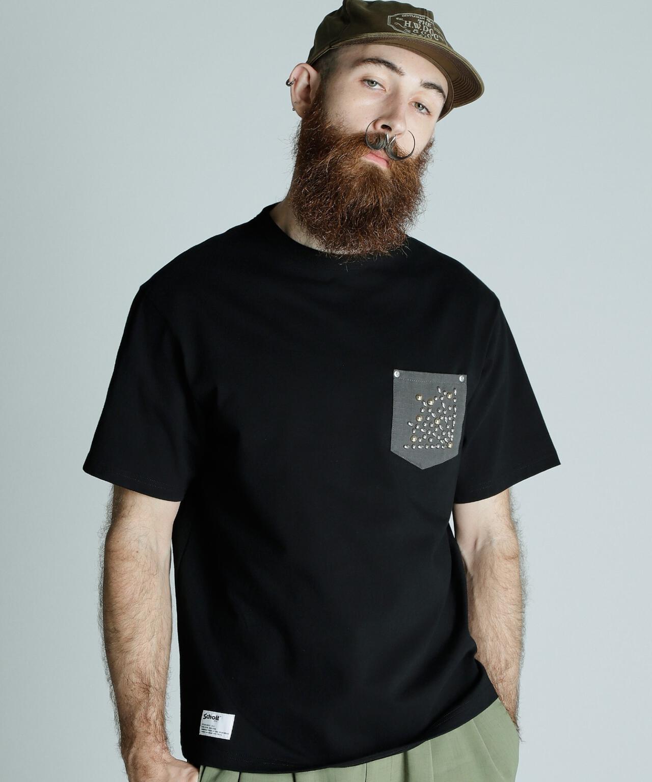 STUDS T-SHIRT SPIDER/スタッズ Tシャツ スパイダー