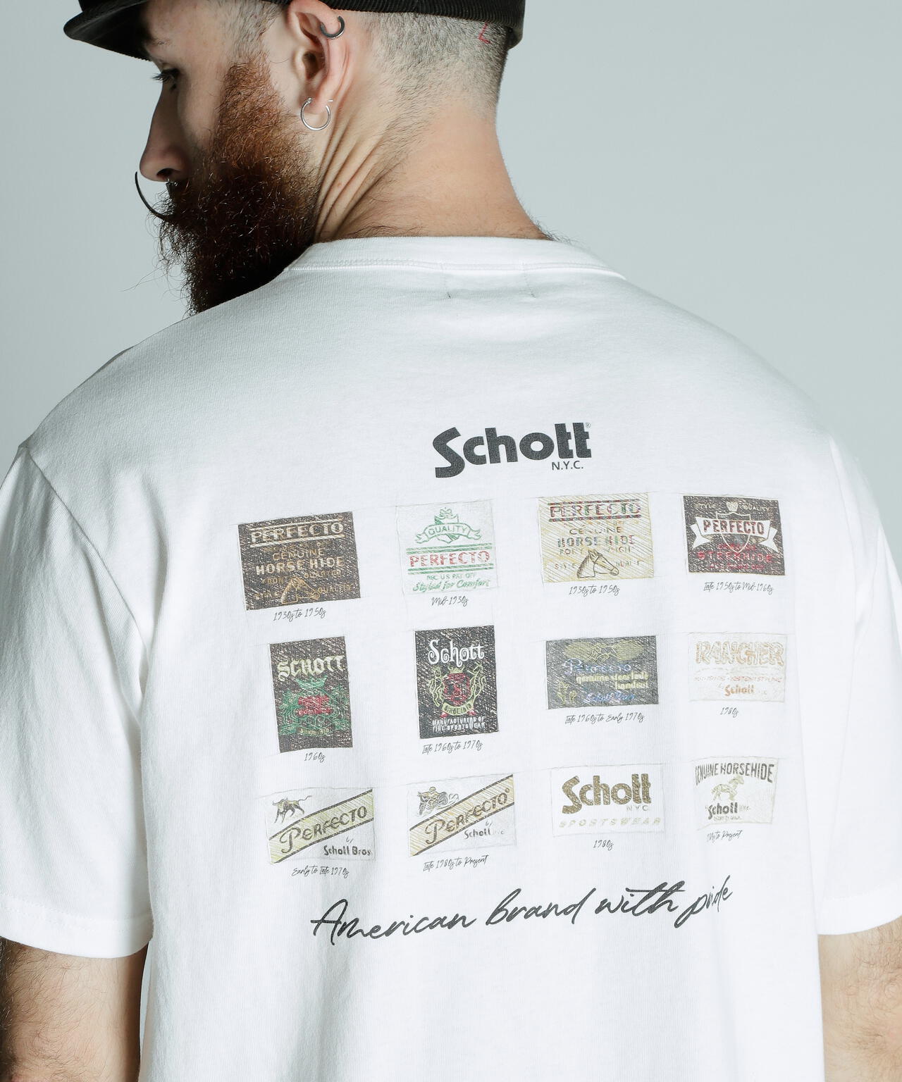 T-SHIRT ARCHIVE TAG/アーカイブタグ Tシャツ | Schott（ショット