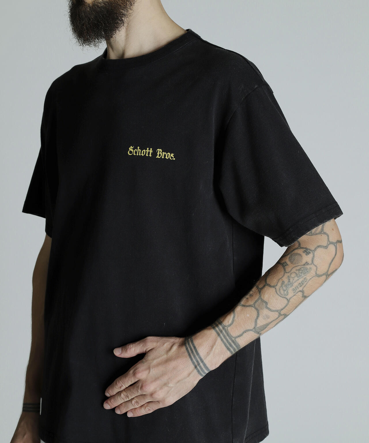 ショット（Schott）/WASH T−SHIRT ADVERTISEMENT／スノーウォッシュ Tシャツ SNOWWASH T-SHIRT ADVERTISEMENT/スノーウォッシュ Tシャツ