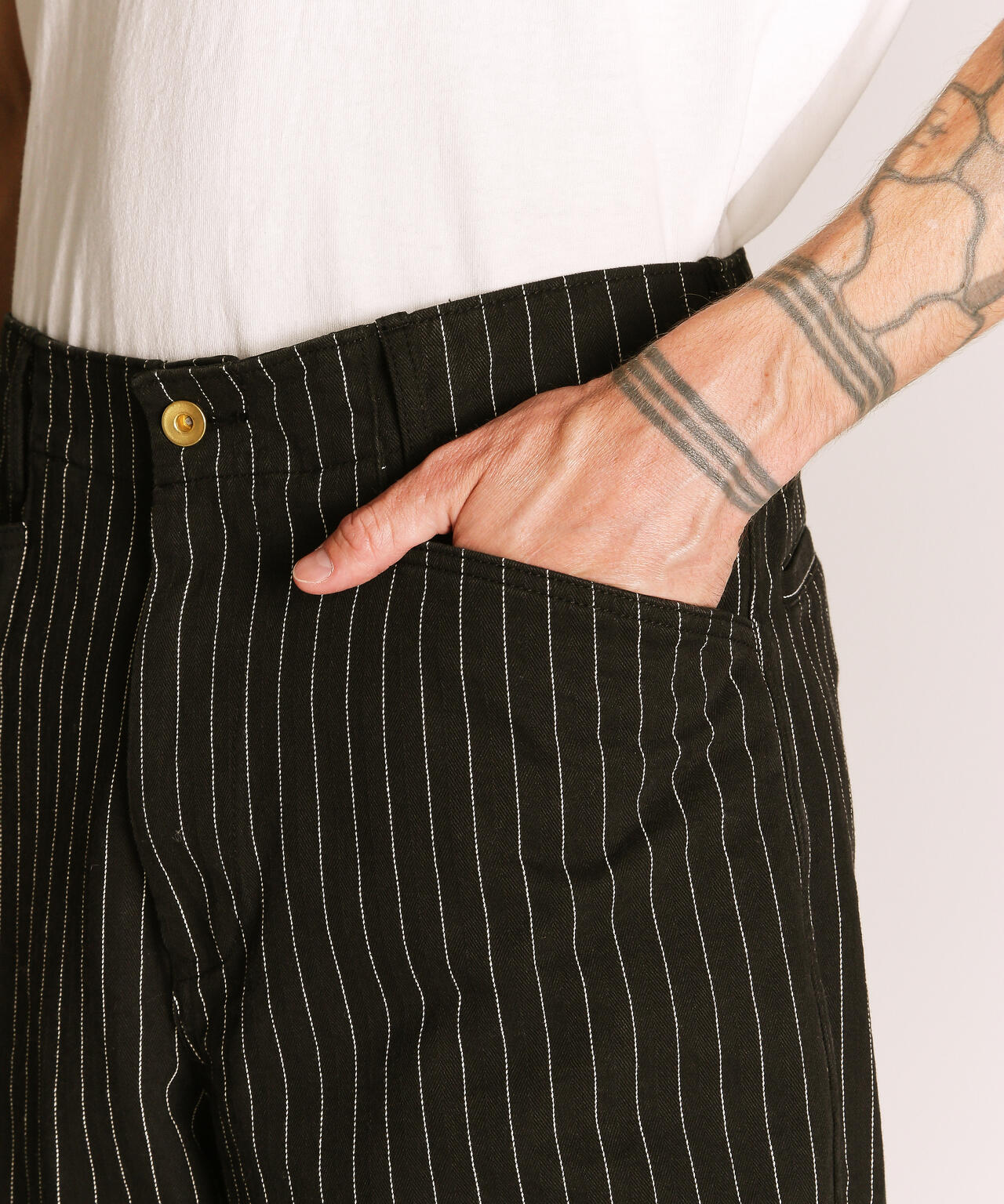 STRIPE FRISCO PANTS/ストライプ フリスコパンツ | Schott