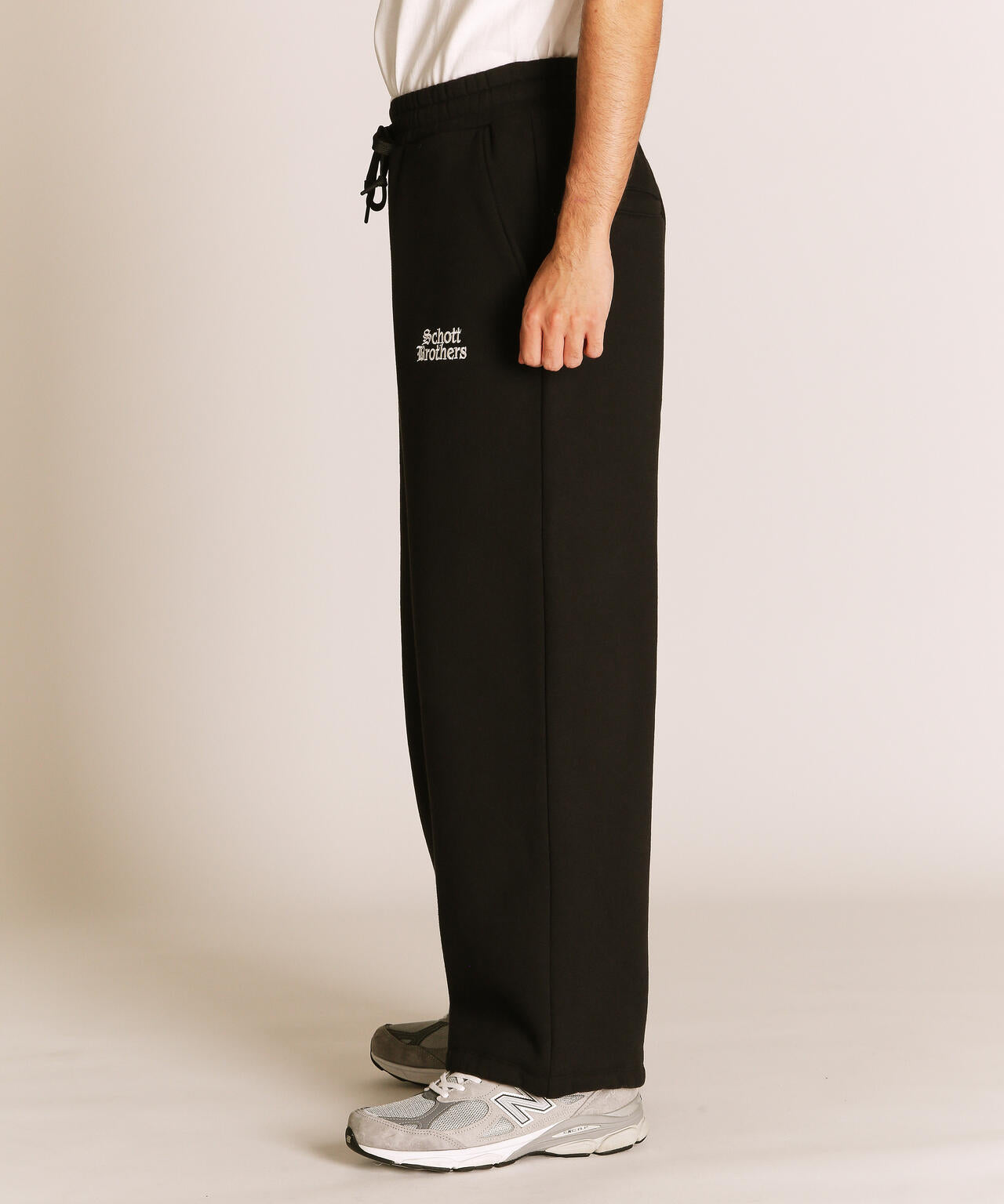 8gshoot 黒スウェットパンツ L B.S.SWEAT PANTS/ブラックシープ スウェットパンツ | Schott（ショット