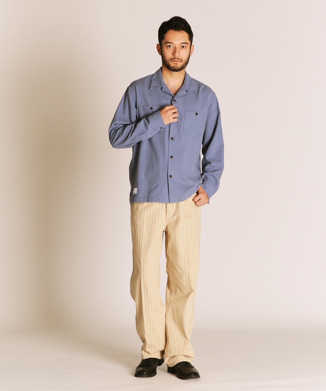 HV SHIRT PLAIN/ヘンプビスコース シャツ プレーン | Schott（ショット