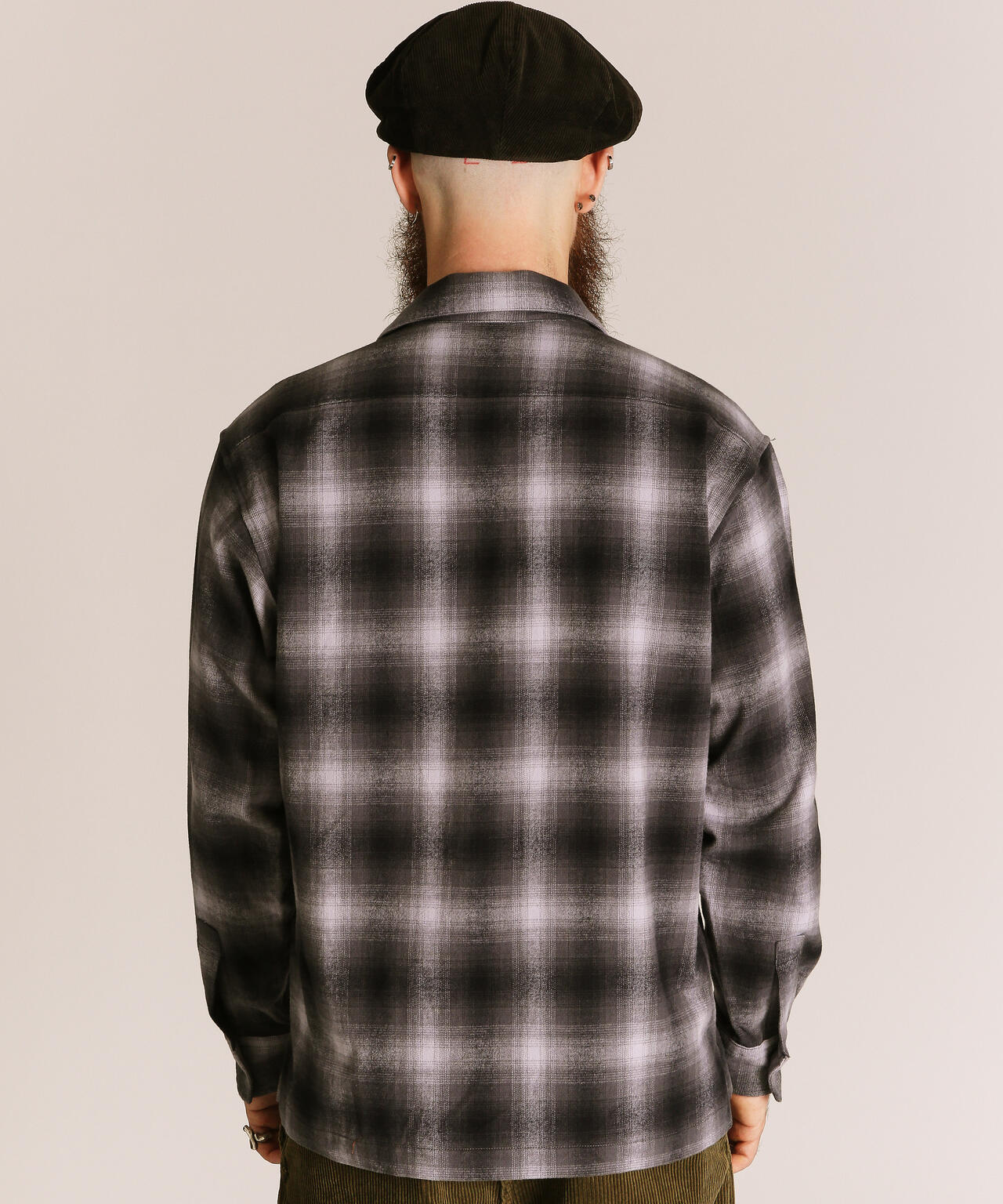 OMBRE CHECK FLANNEL LS SHIRT/オンブレチェック フランネル LSシャツ