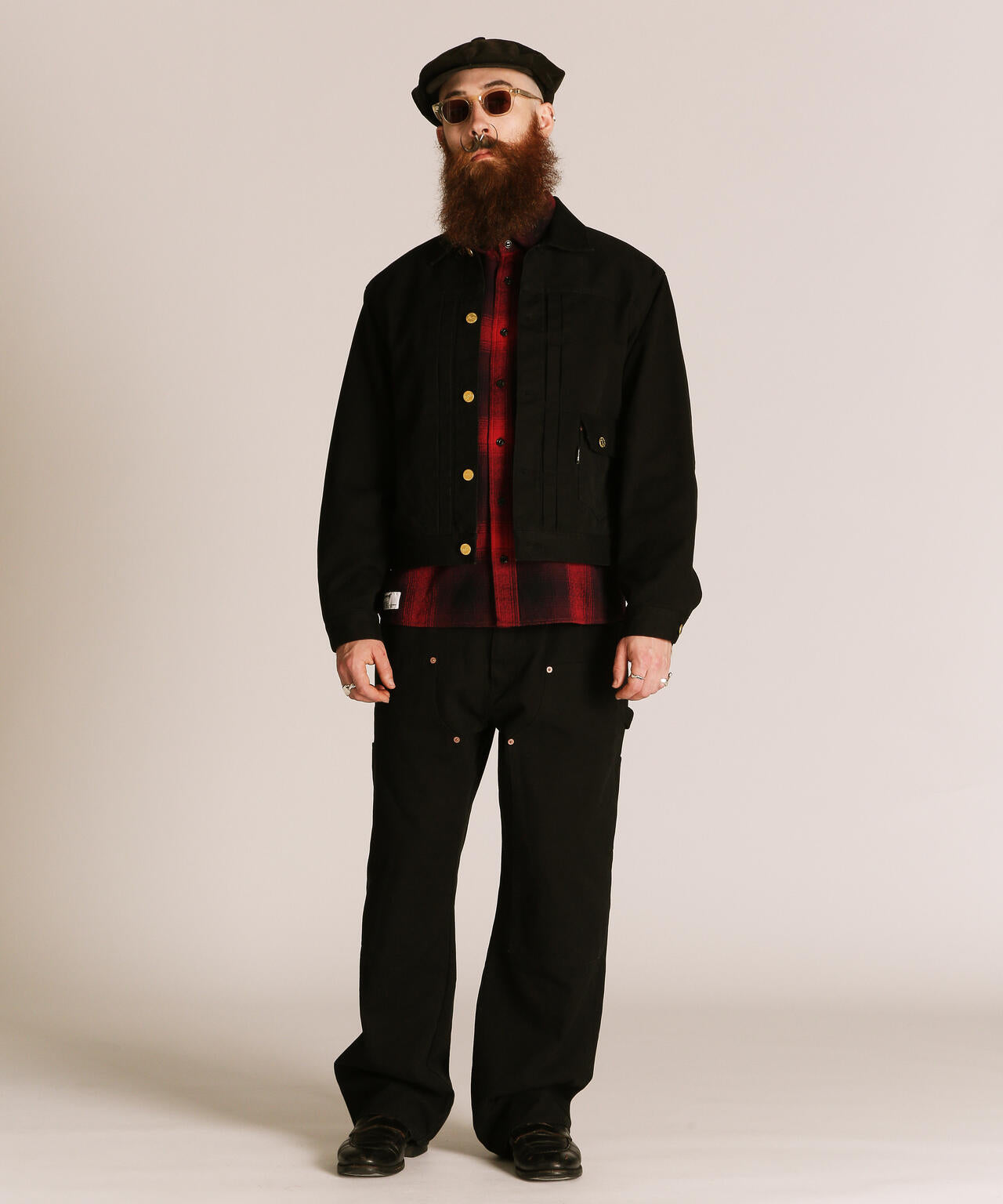 OMBRE CHECK CF LS SHIRT/オンブレ チェック CF LSシャツ | Schott